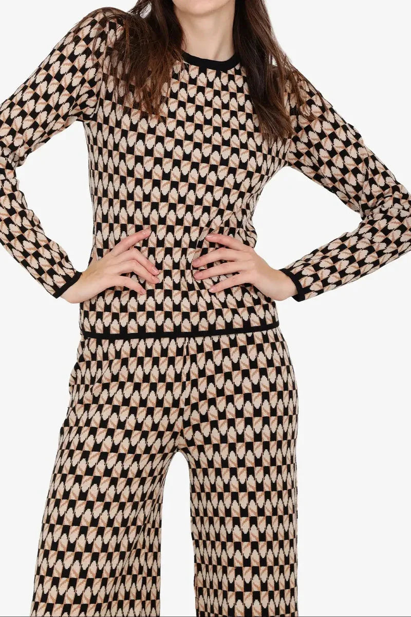 Carina - Printed Lounge Top 3