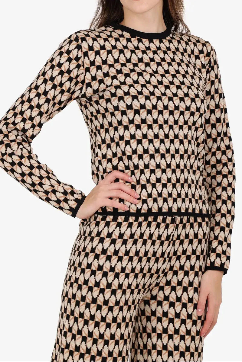 Carina - Printed Lounge Top 1