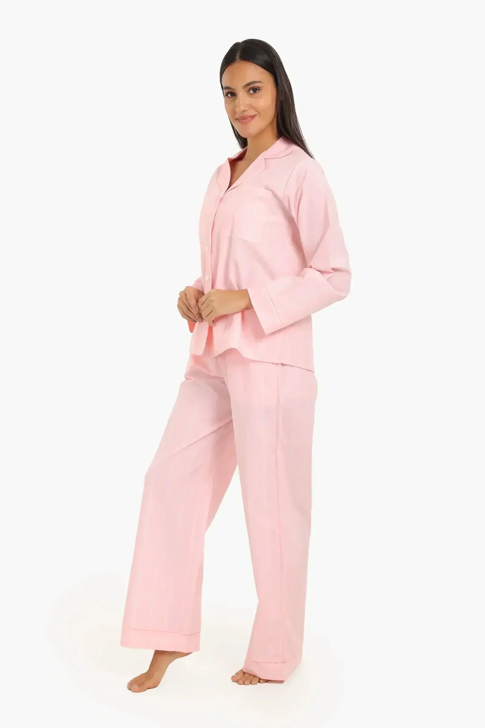 Carina - Striped Classic Pyjama Set 2