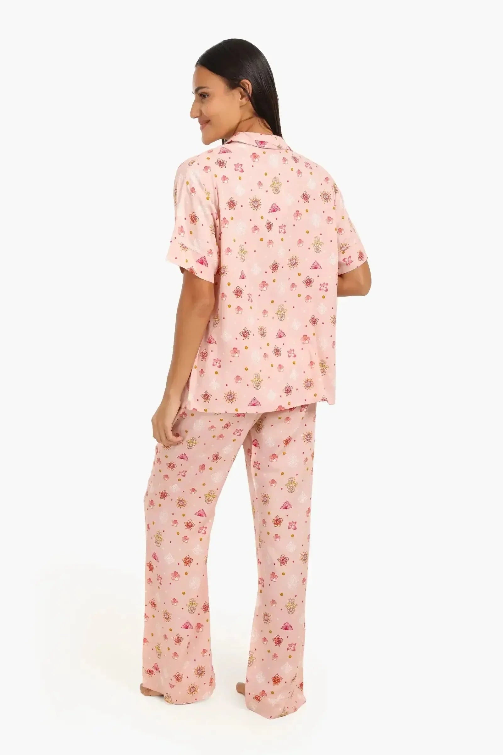 Carina - Printed Breathable Pyjama Set 2