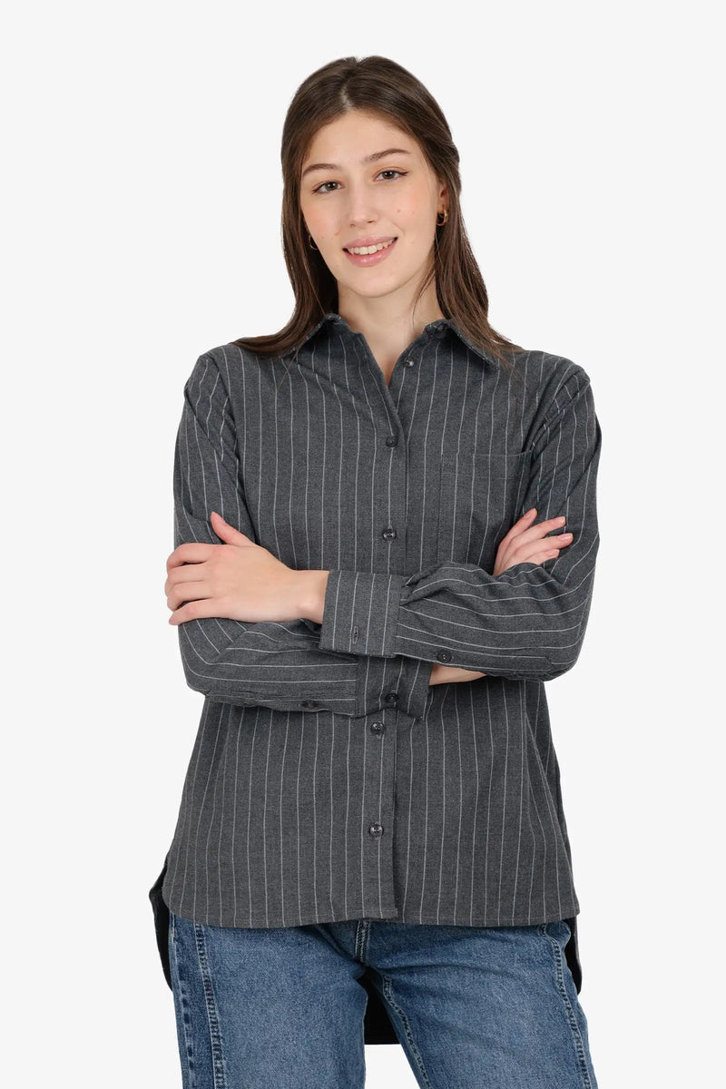 Carina - Regular Fit Striped Shirt