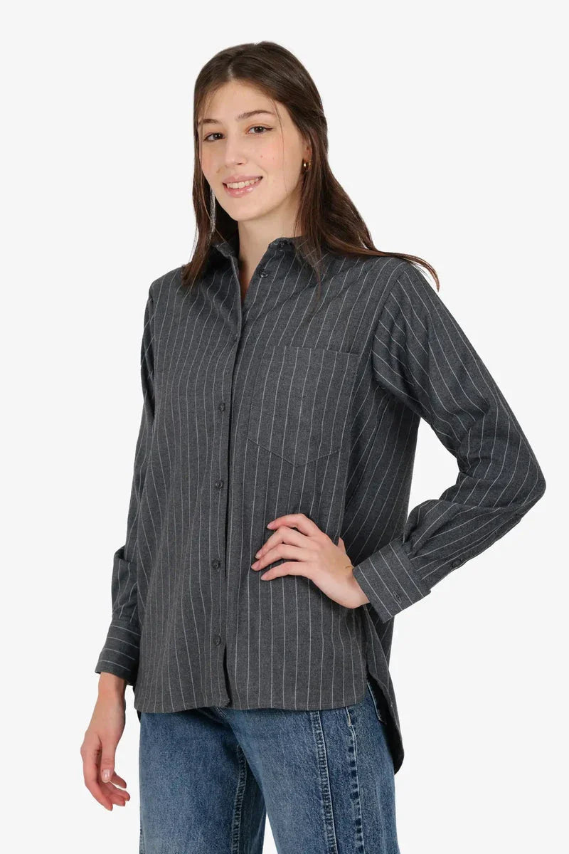 Carina - Regular Fit Striped Shirt 3