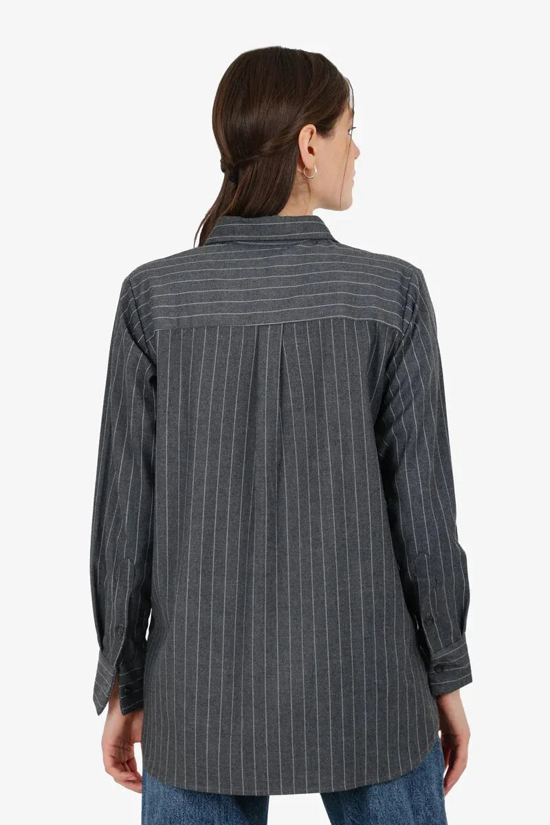 Carina - Regular Fit Striped Shirt 4