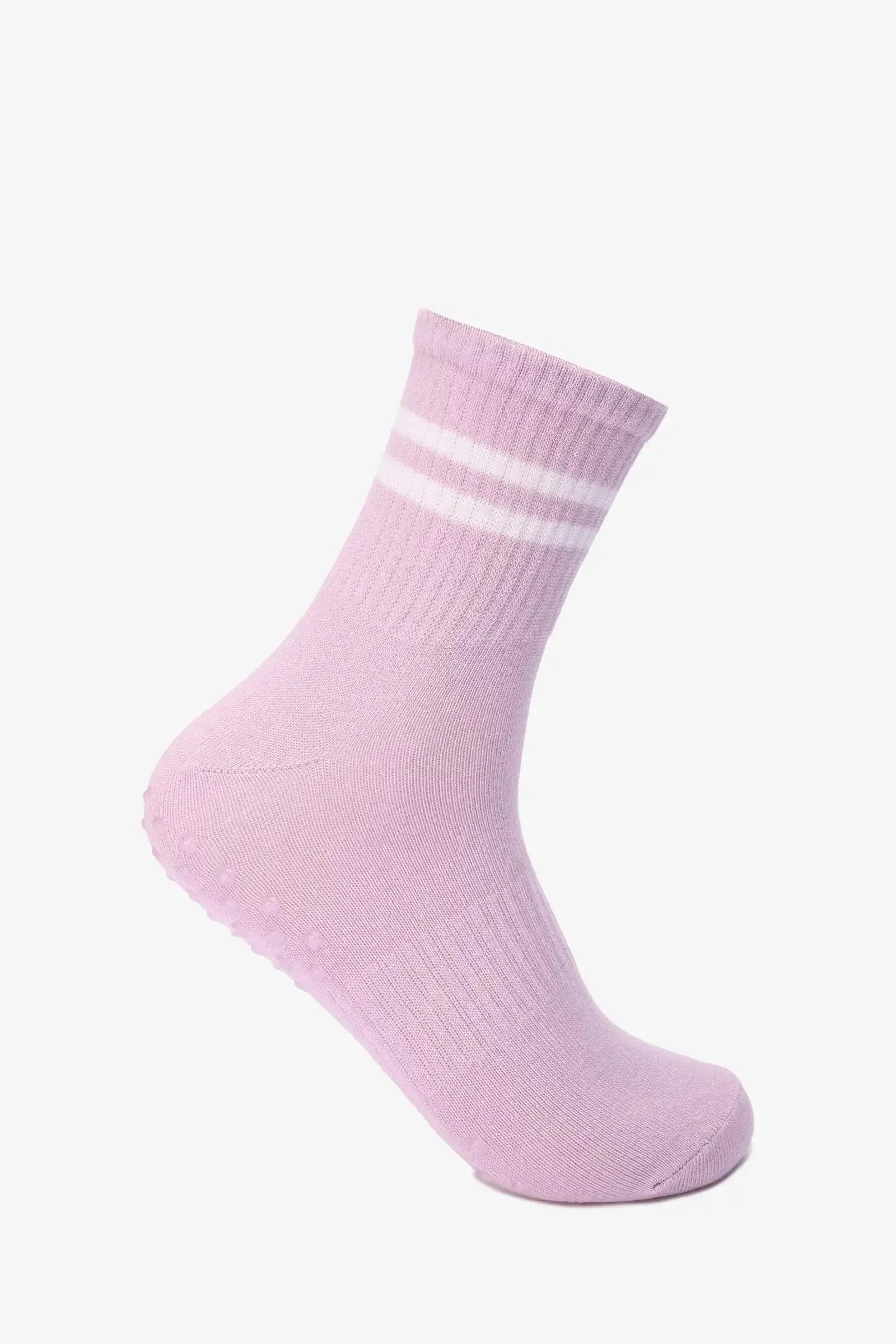 Carina - Ribbed Grip Long Socks 2