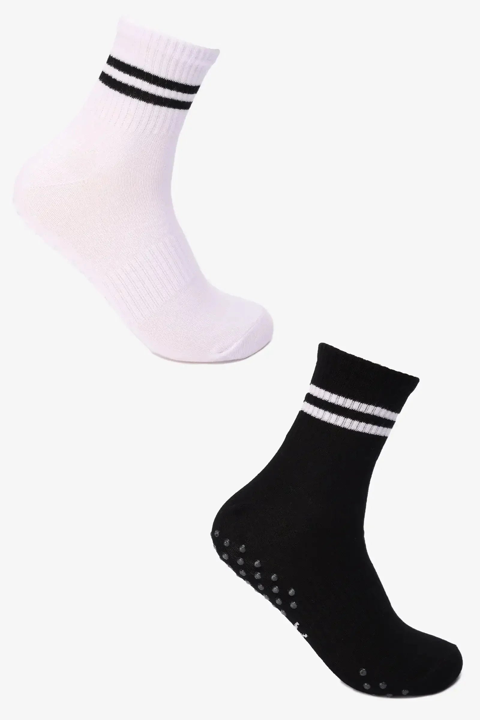 Carina - Ribbed Grip Long Socks 3