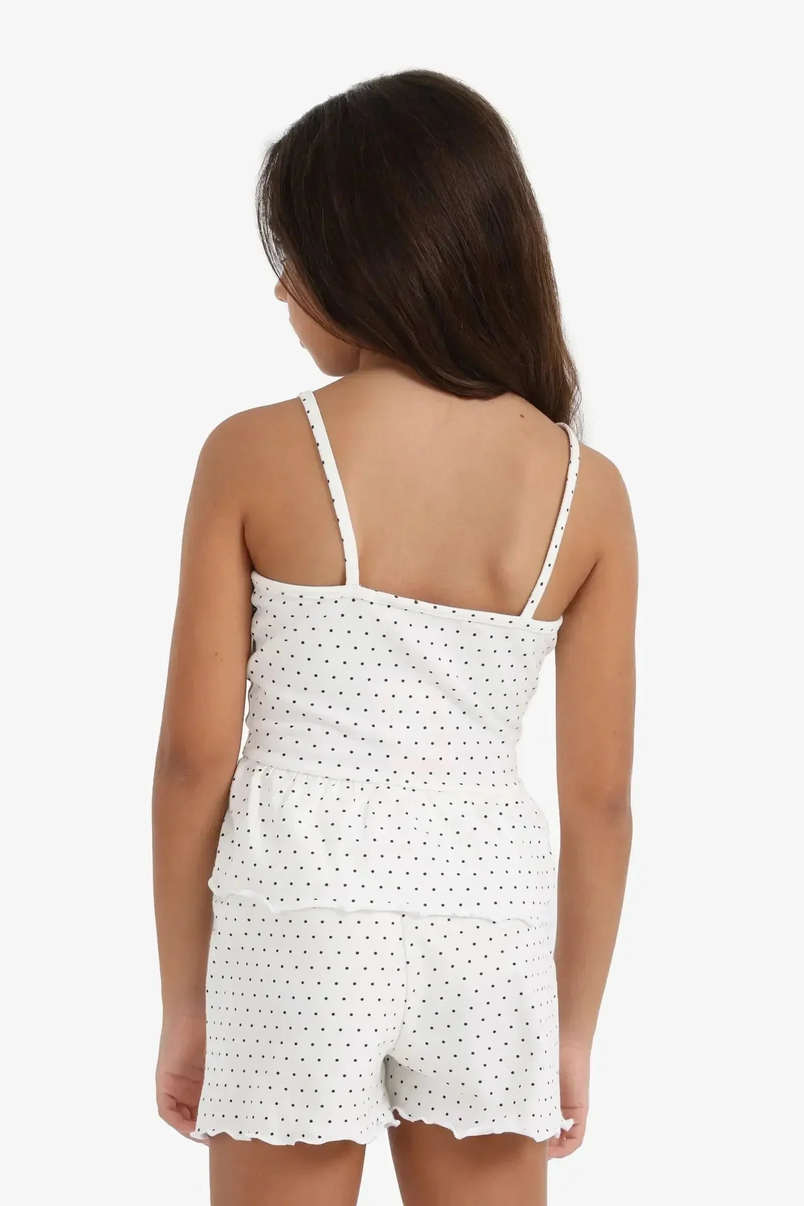 Carina - Girly Polka Dot Pyjama Set 1