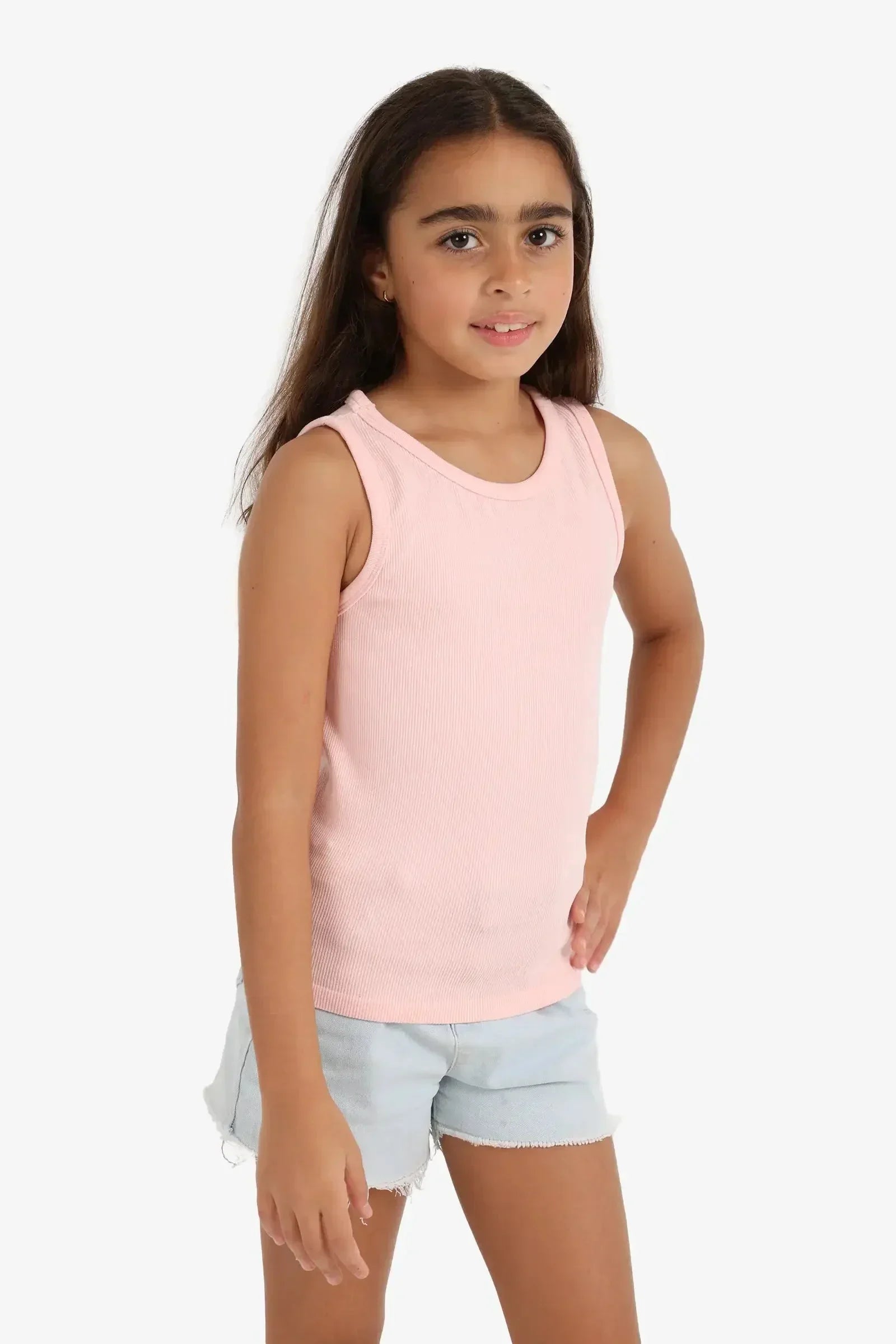 Carina - Girly Ribbed Tank Top 14