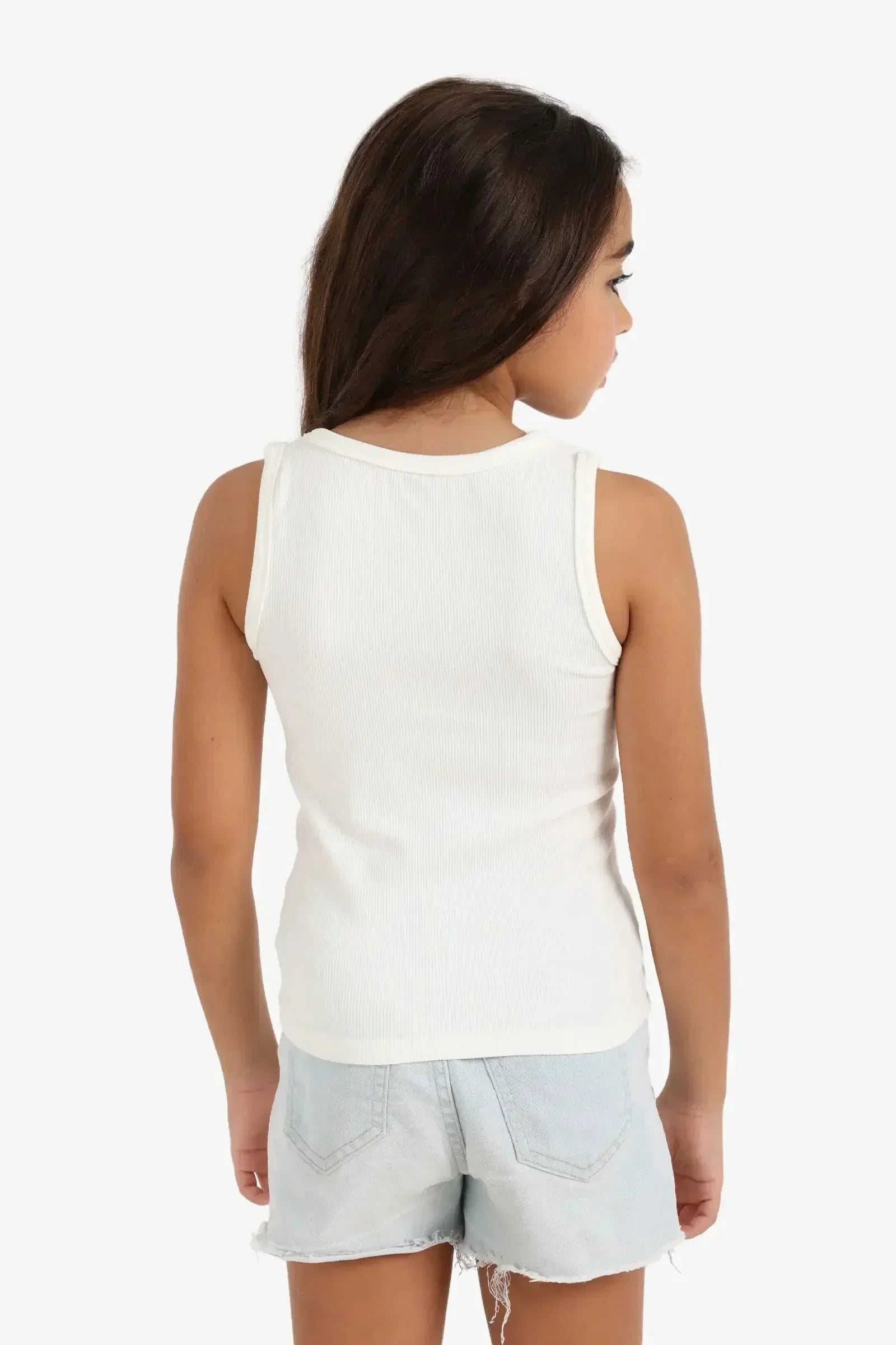 Carina - Girly Ribbed Tank Top 11