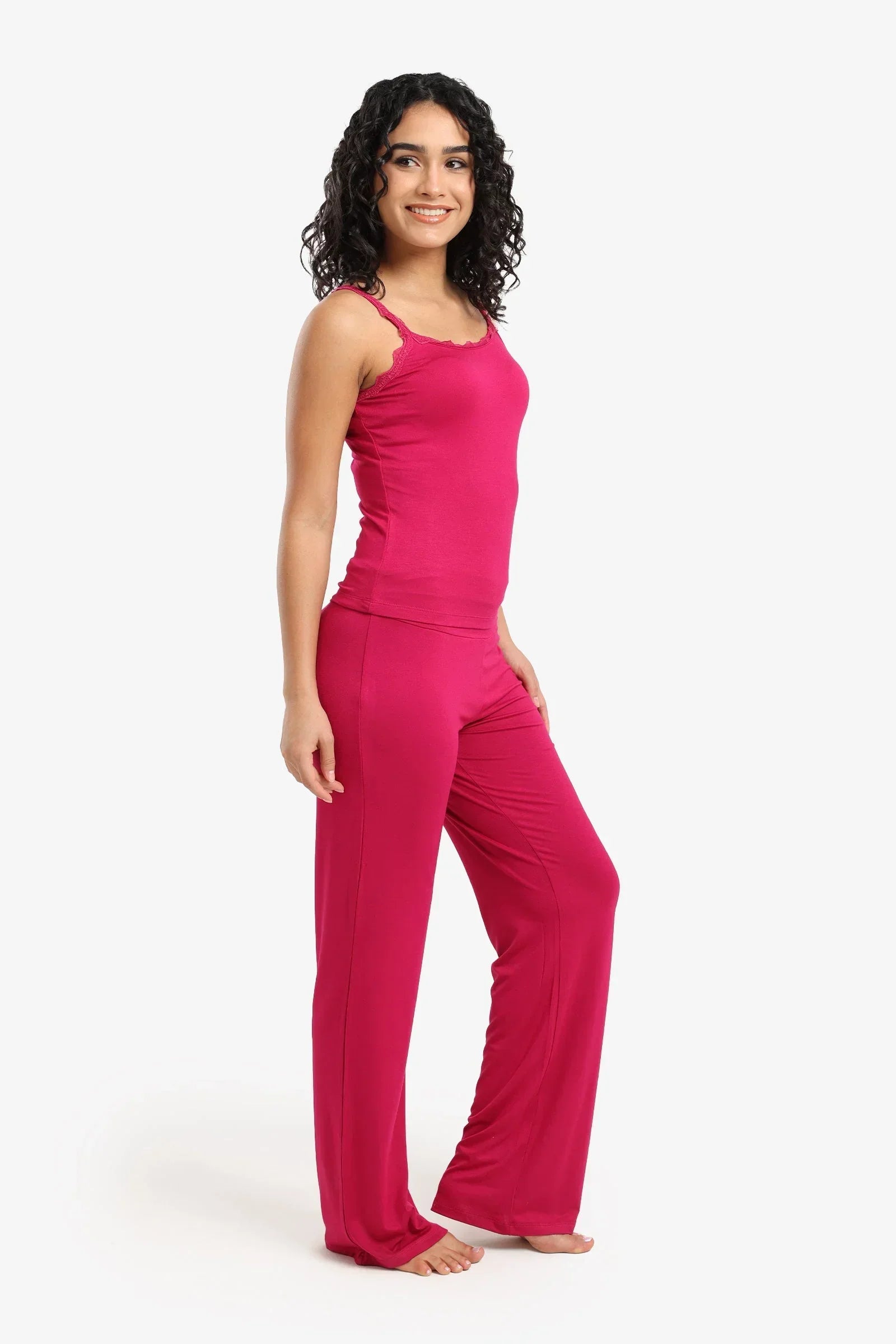 Carina - Pyjama Set With Lace Trim 19