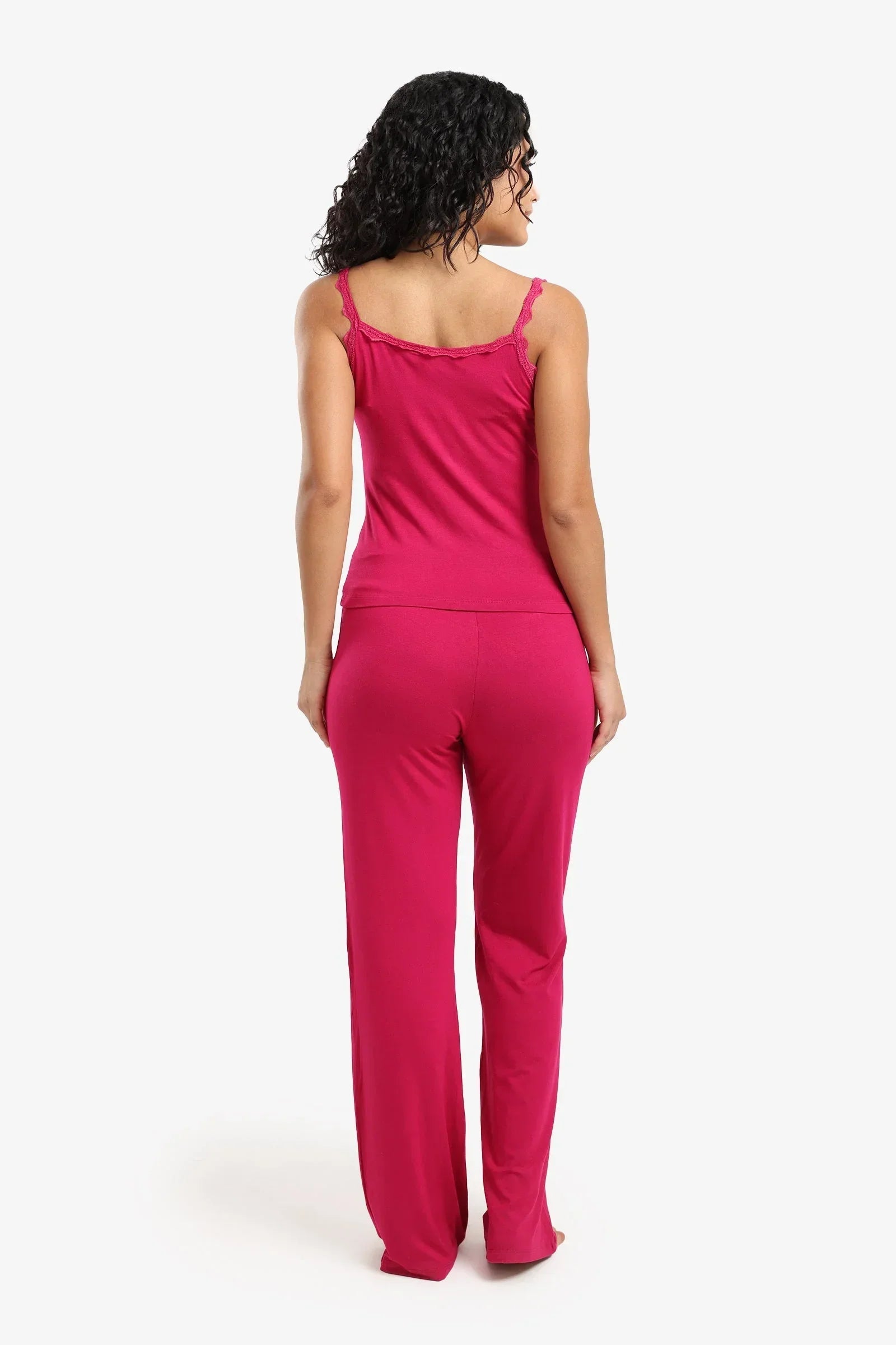 Carina - Pyjama Set With Lace Trim 11