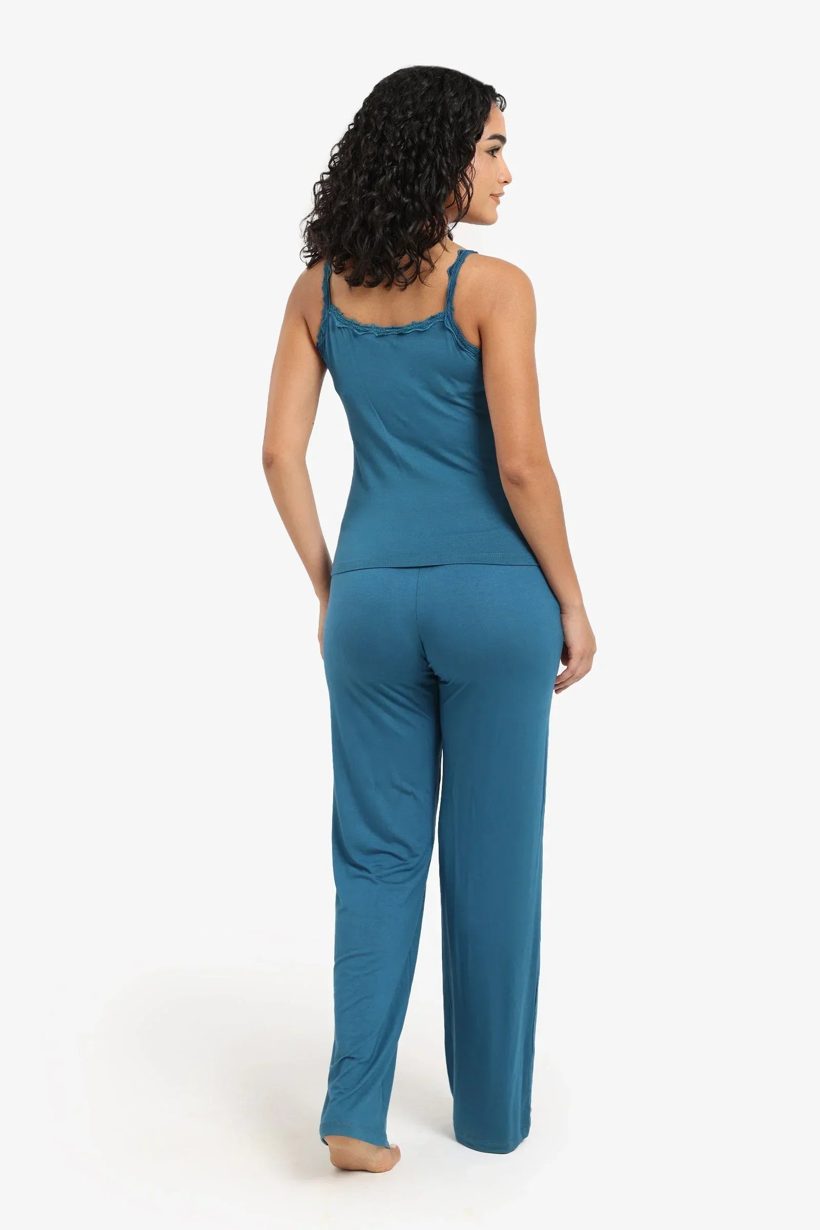 Carina - Pyjama Set With Lace Trim 7