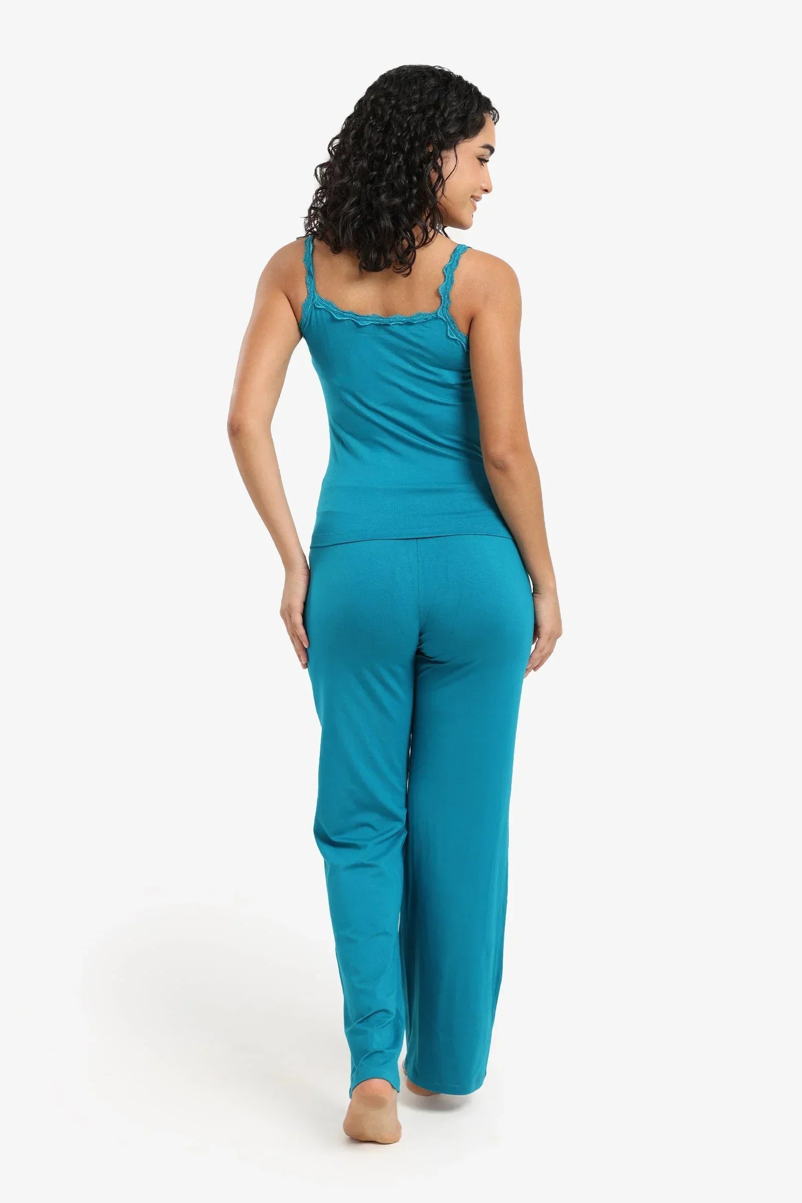 Carina - Pyjama Set With Lace Trim 15