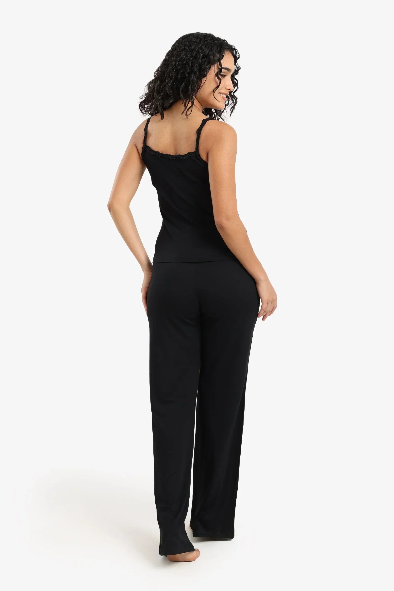 Carina - Pyjama Set With Lace Trim 3