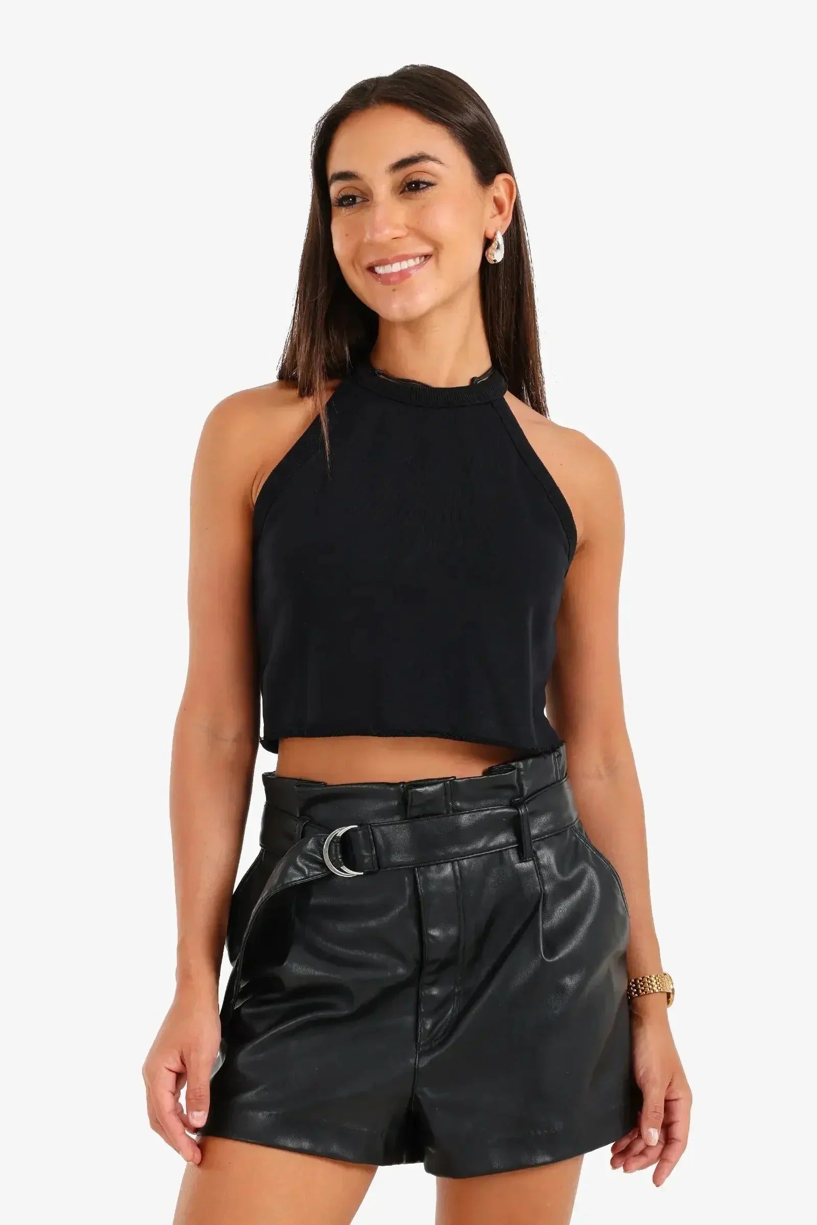 Carina - Halter Neck Lounge Top 1