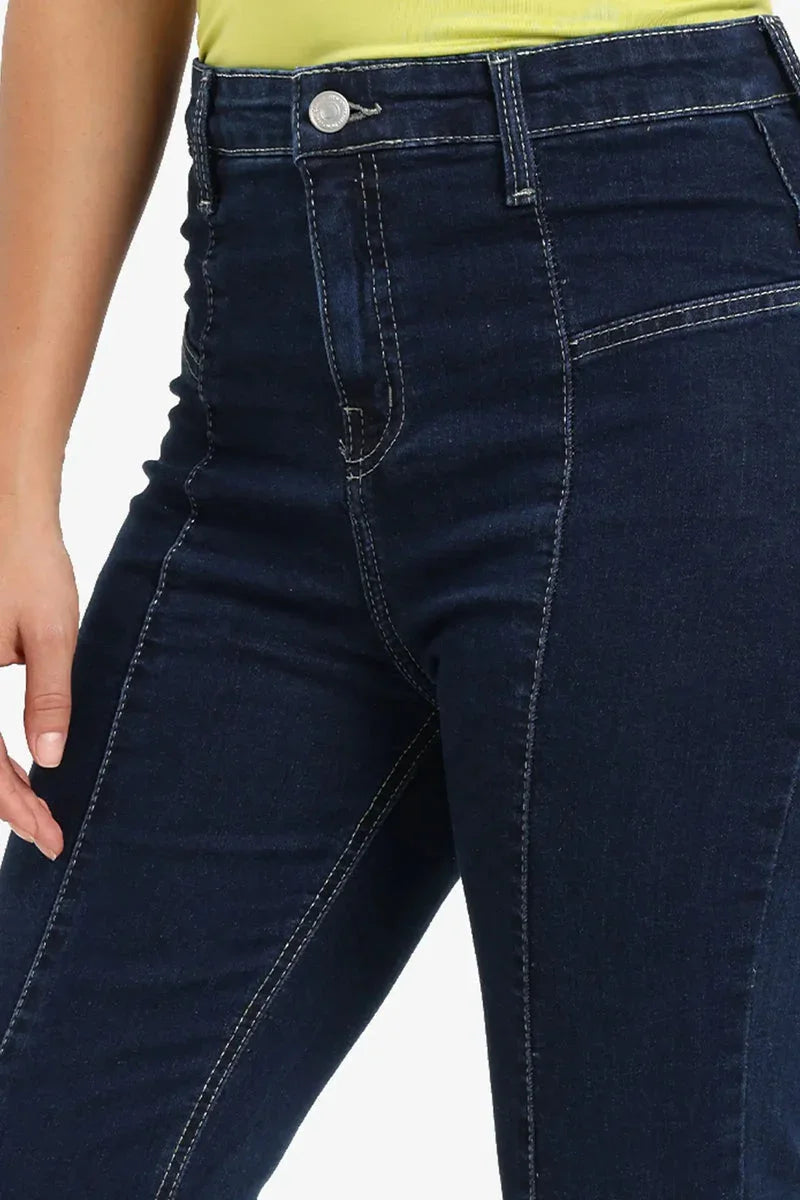 Carina - High Rise Flare Jeans 5