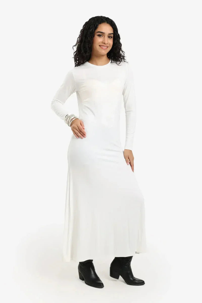 Carina - Long Knitted Dress 4