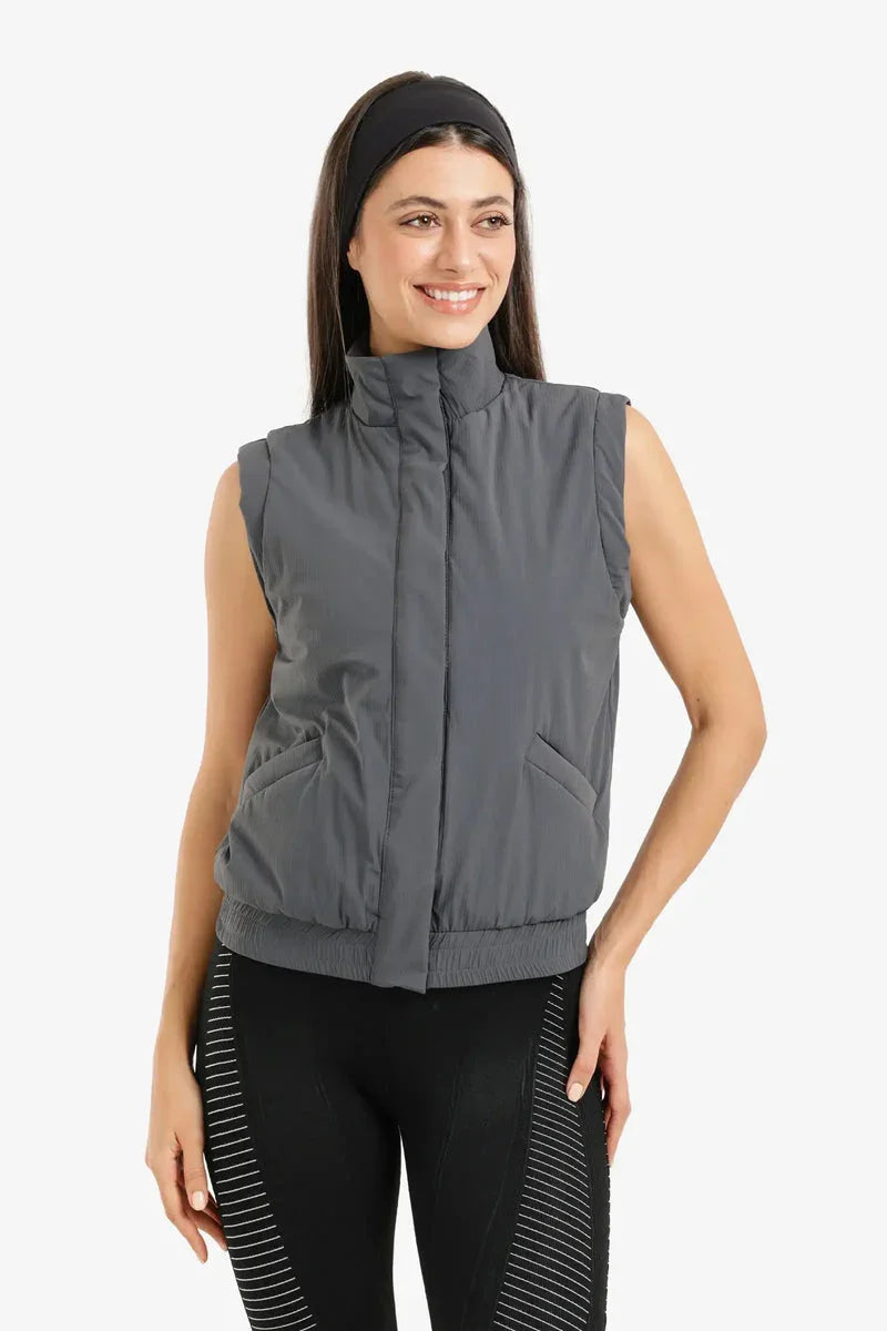Carina - Padded Sleeveless Lounge Vest 1
