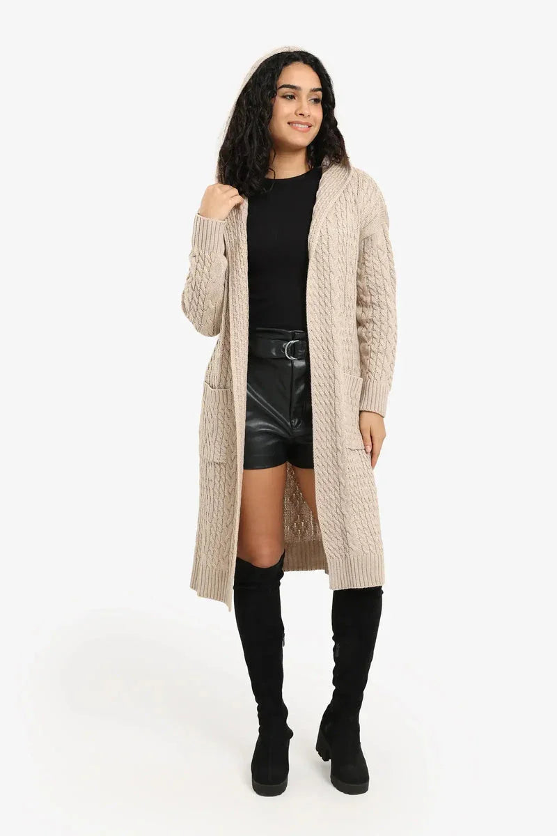 Carina - Hooded Midi Cardigan 2