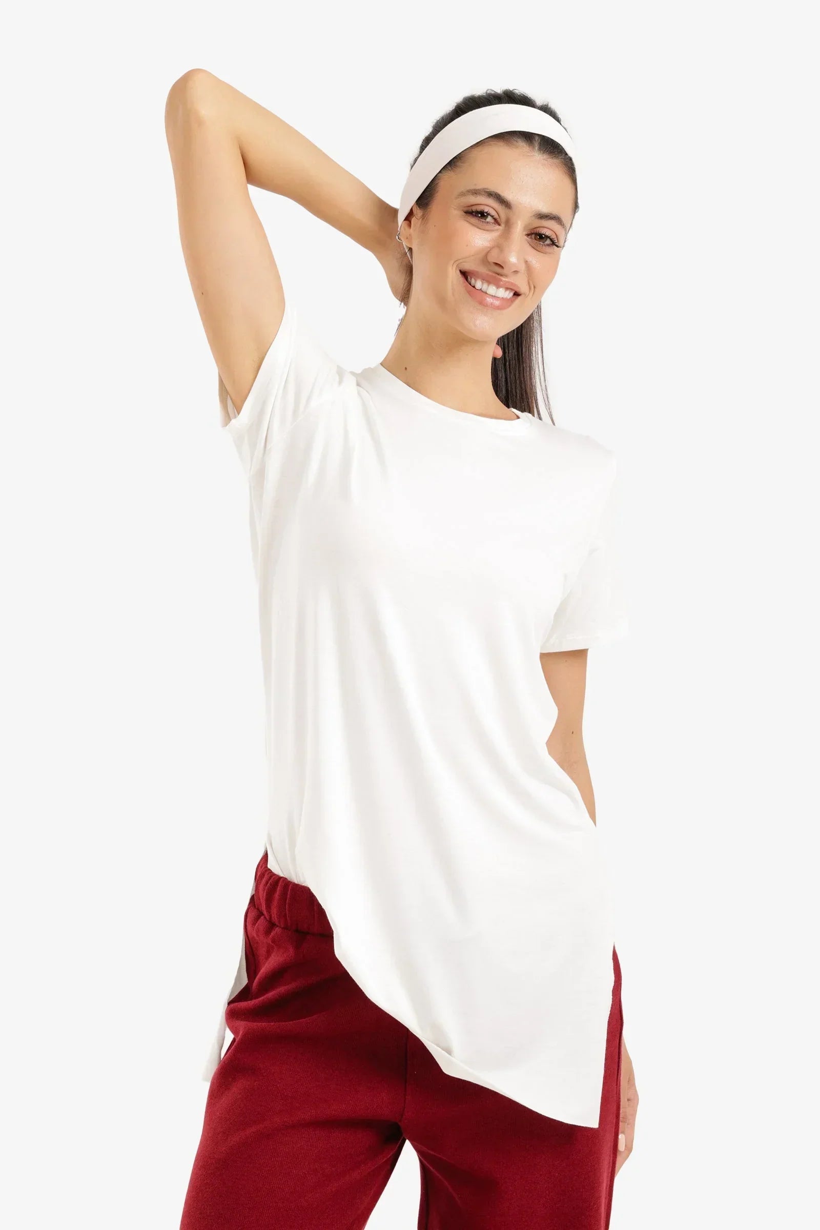 Carina - Long Relaxed Fit T-Shirt 1