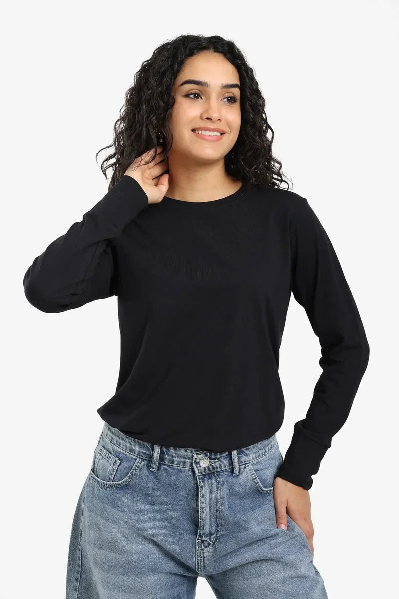 Carina - Relaxed Solid T-Shirt 1