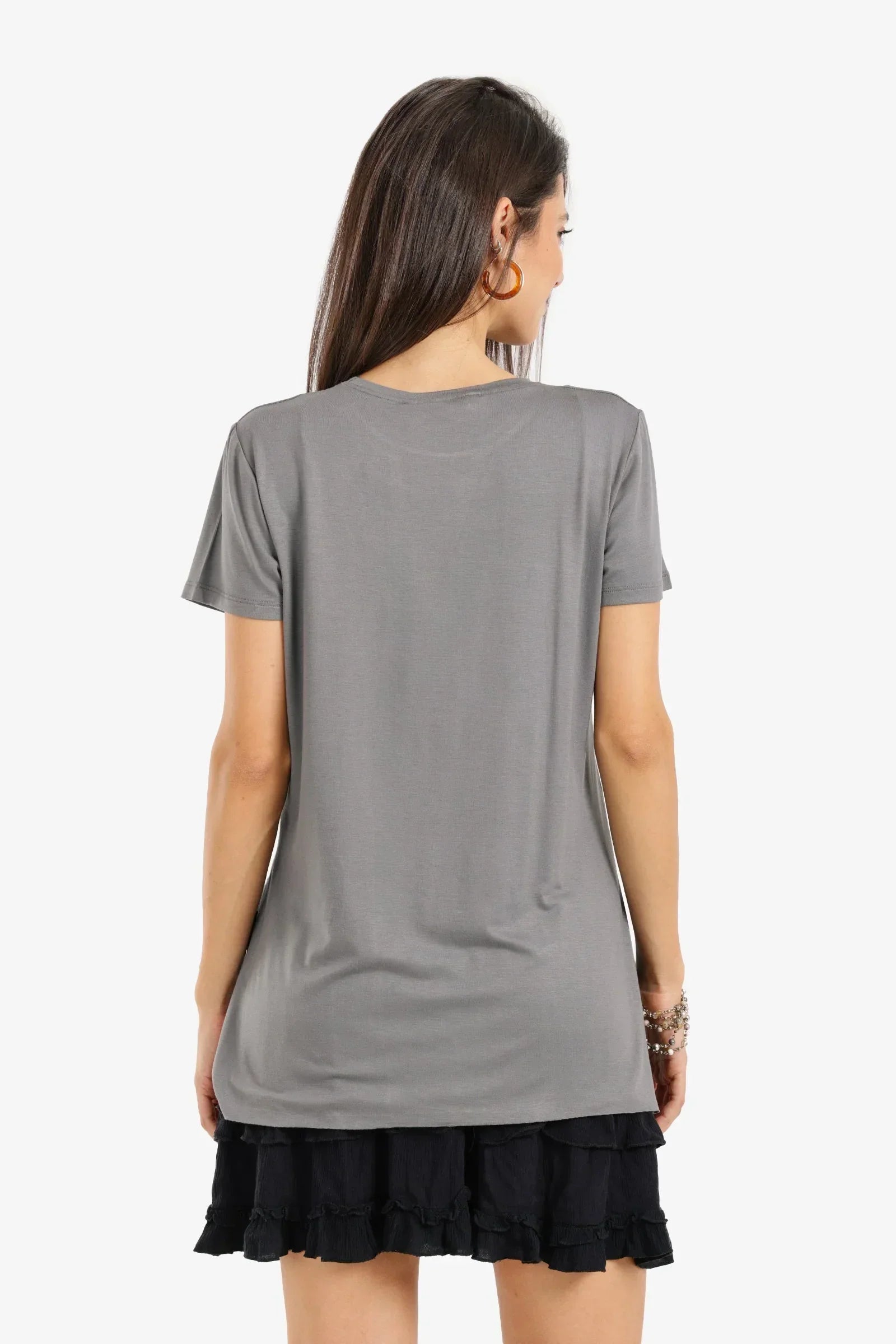 Carina - Long Relaxed Fit T-Shirt 8