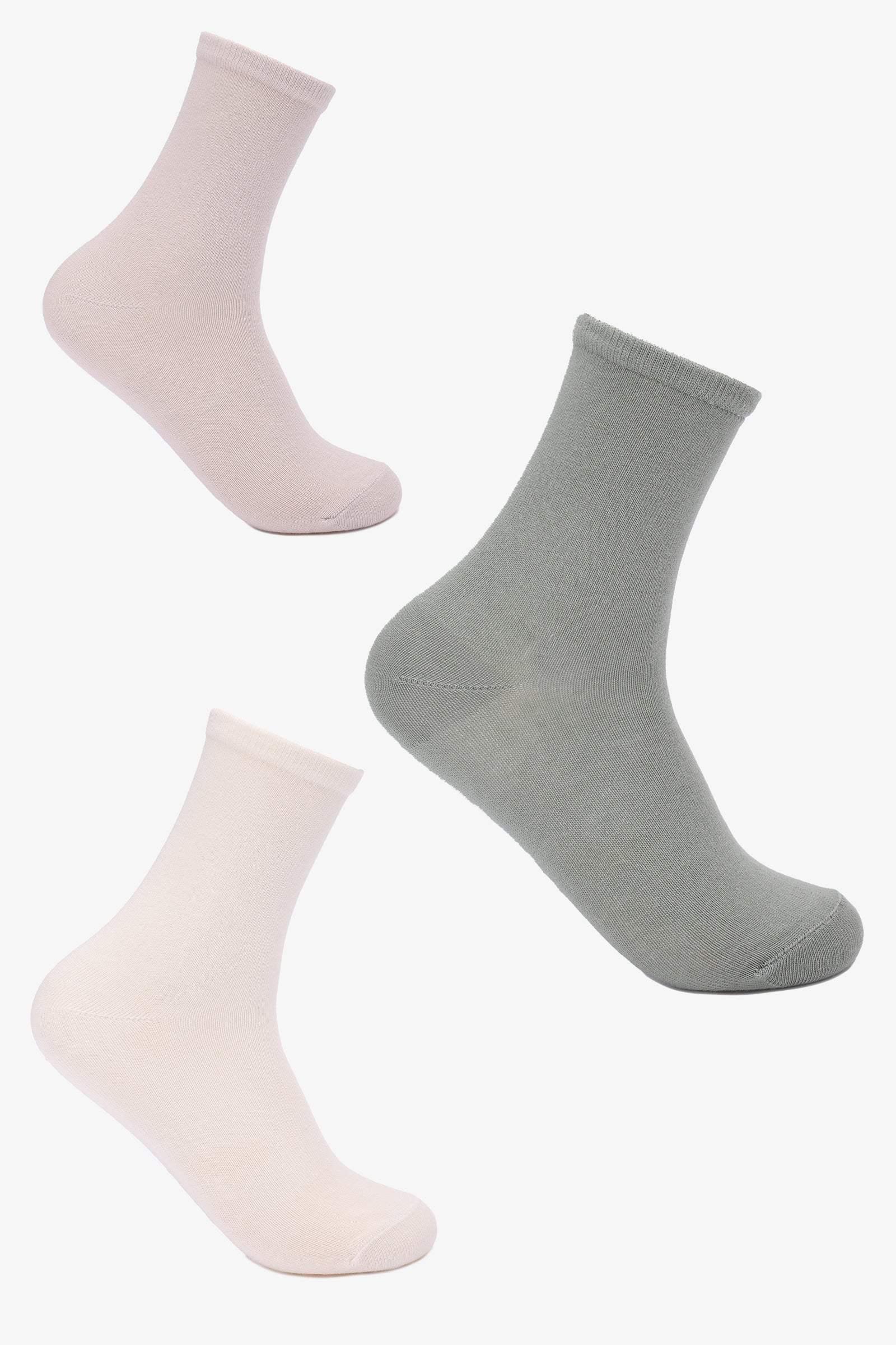 Carina - Colored Long Socks - 3 Pairs 3