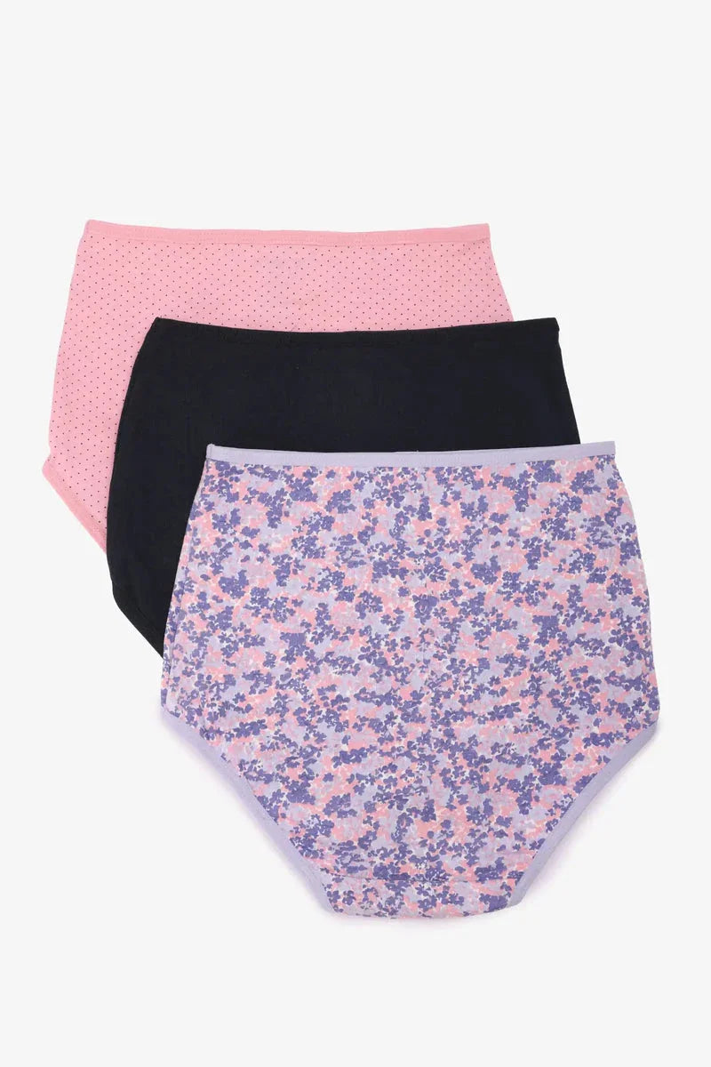 Carina - Pack of 3 Full Brief Panties 3