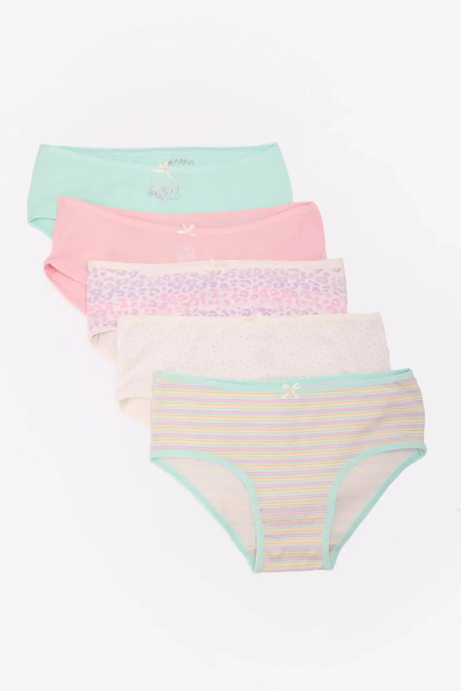 Carina - Pack of 5 Brief Panties 1