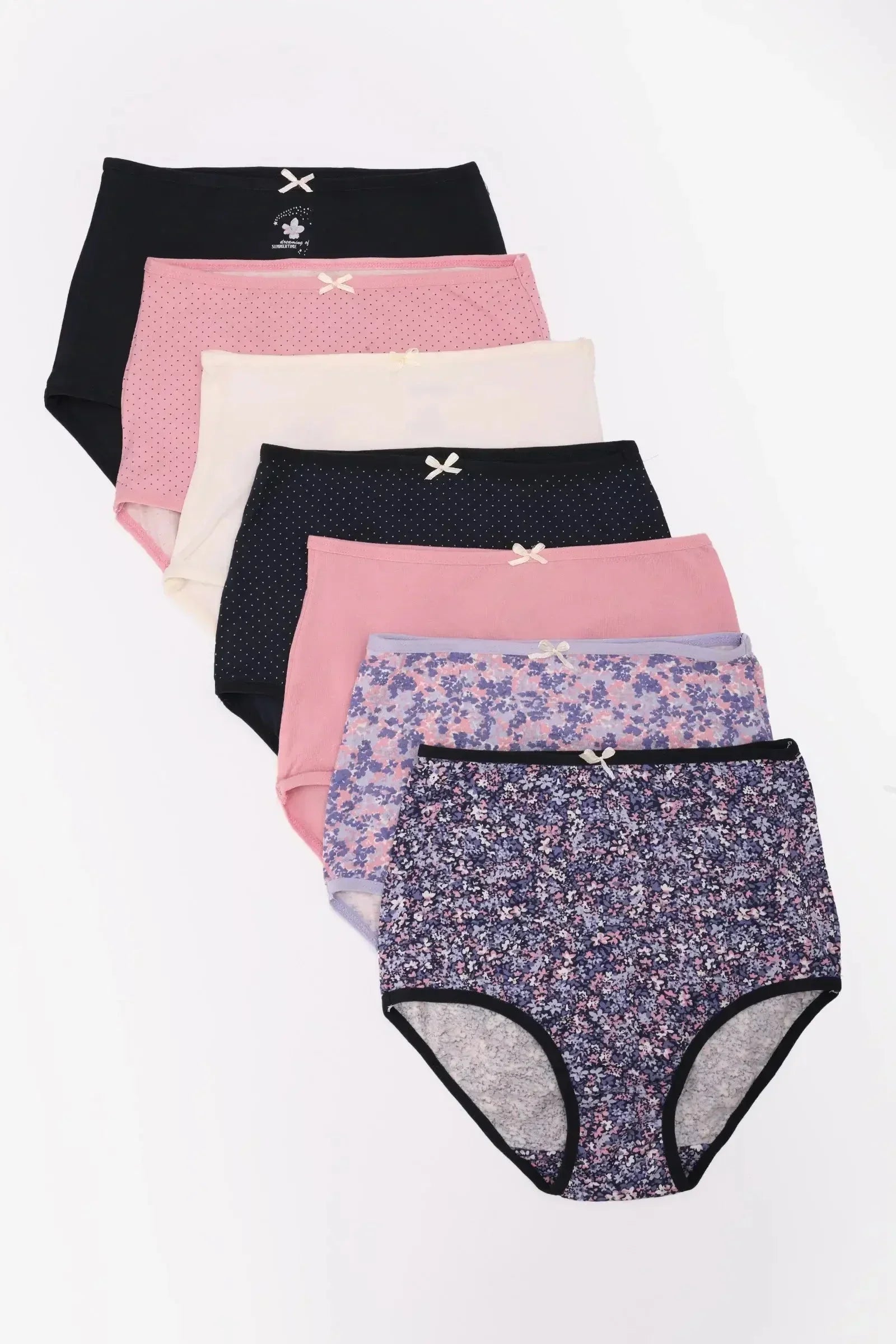 Carina - Pack of 7 Full Brief Panties 1