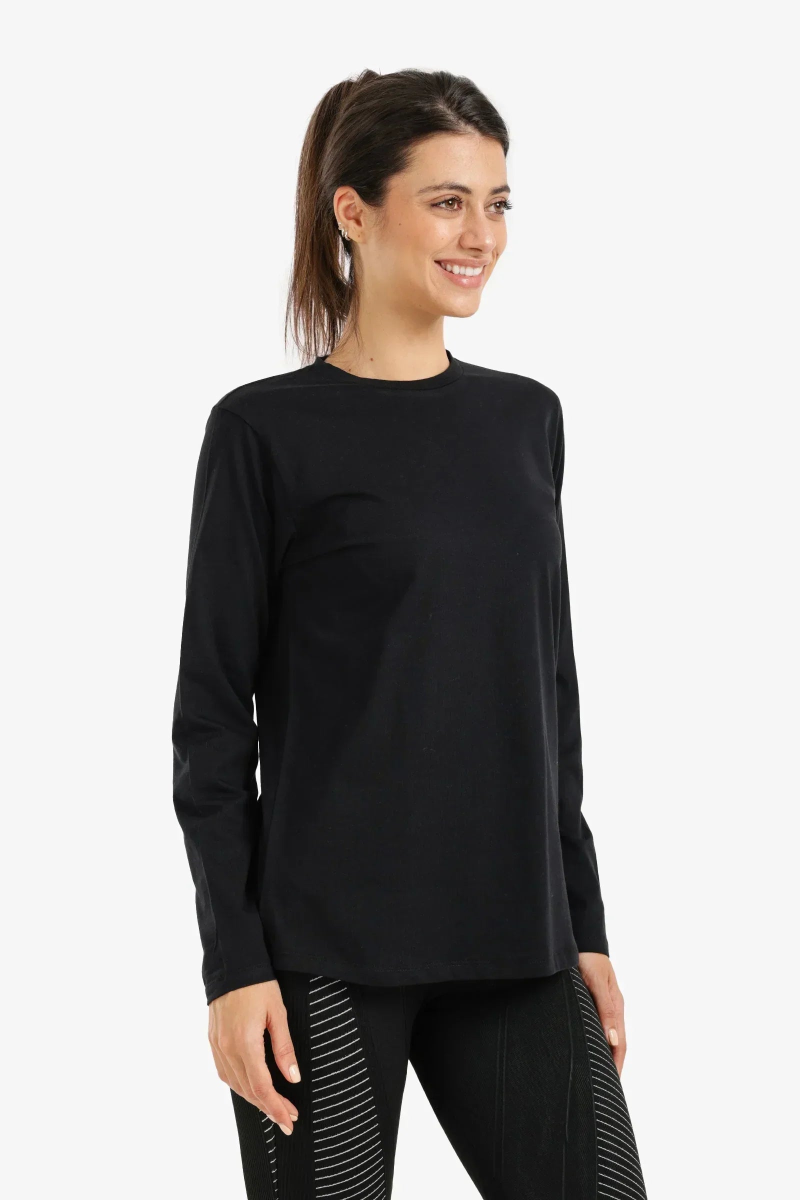 Carina - Long Sleeve Relaxed T-shirt 2