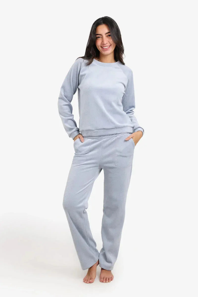 Carina - Textured Pattern Pyjama Set 2