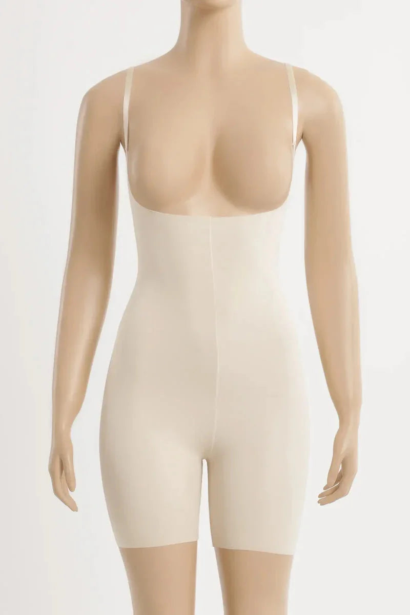 Carina - Plain Braless Bodysuit 2