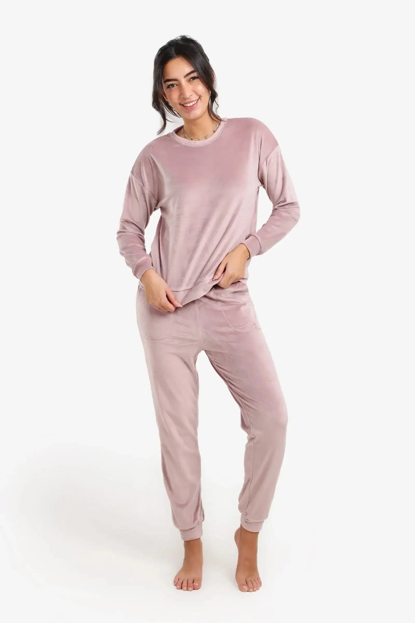 Carina - Round Neck Pyjama Set 5