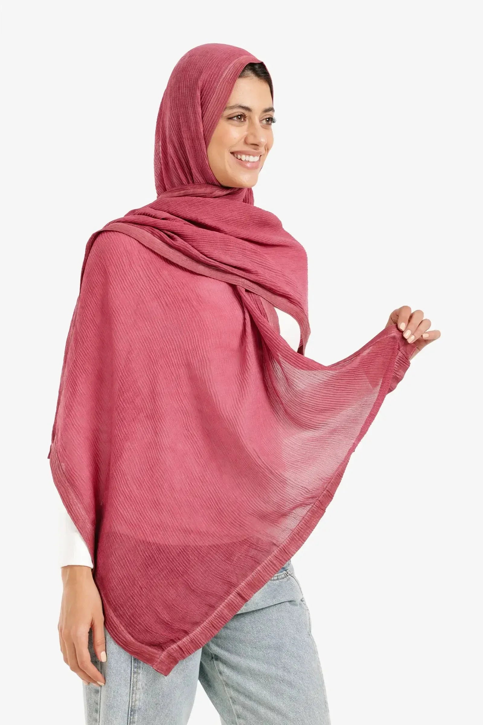 Carina - Plain Bliss Satin Scarf 6