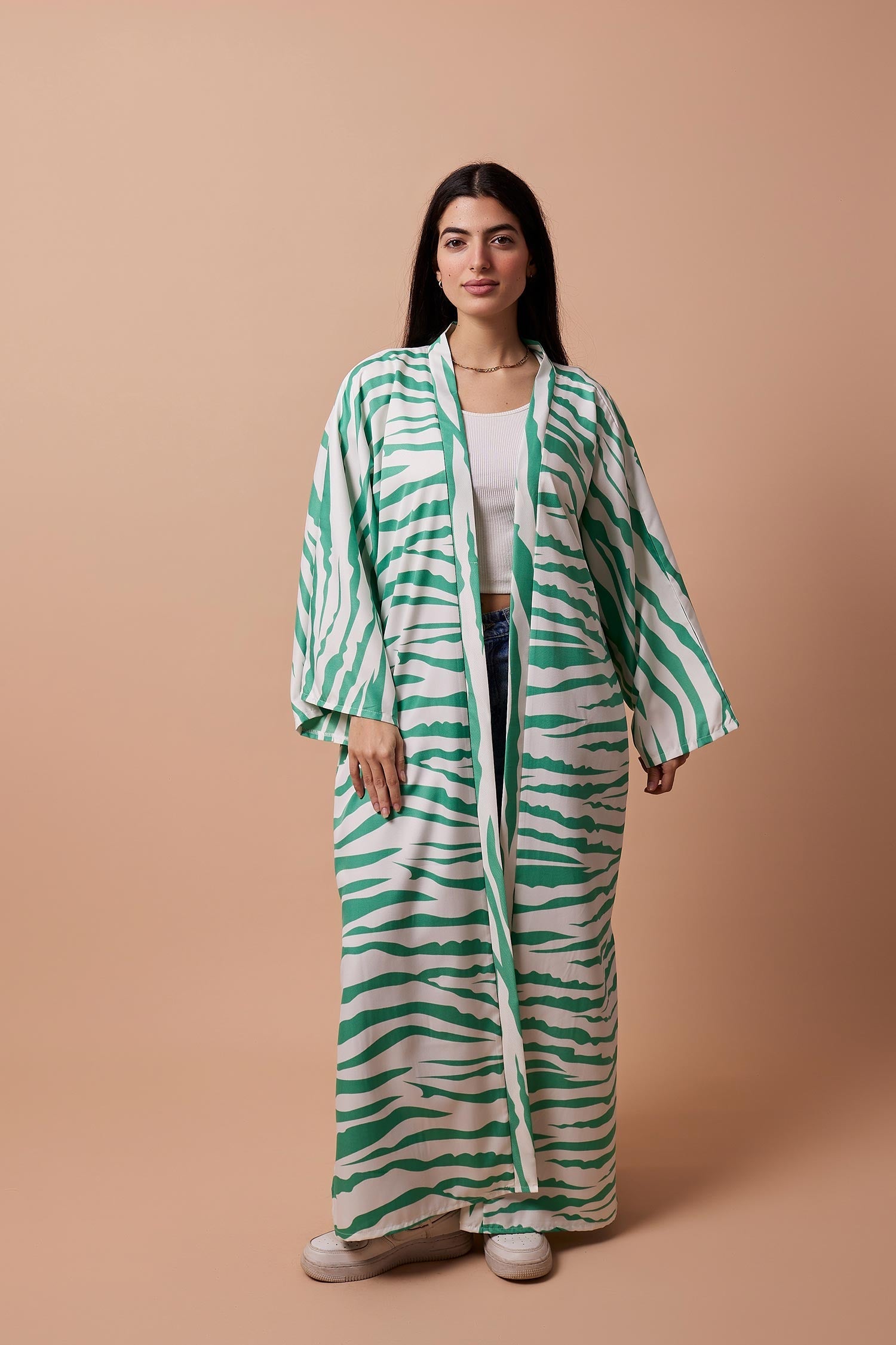 Viva - Zebra Print Kimono 2