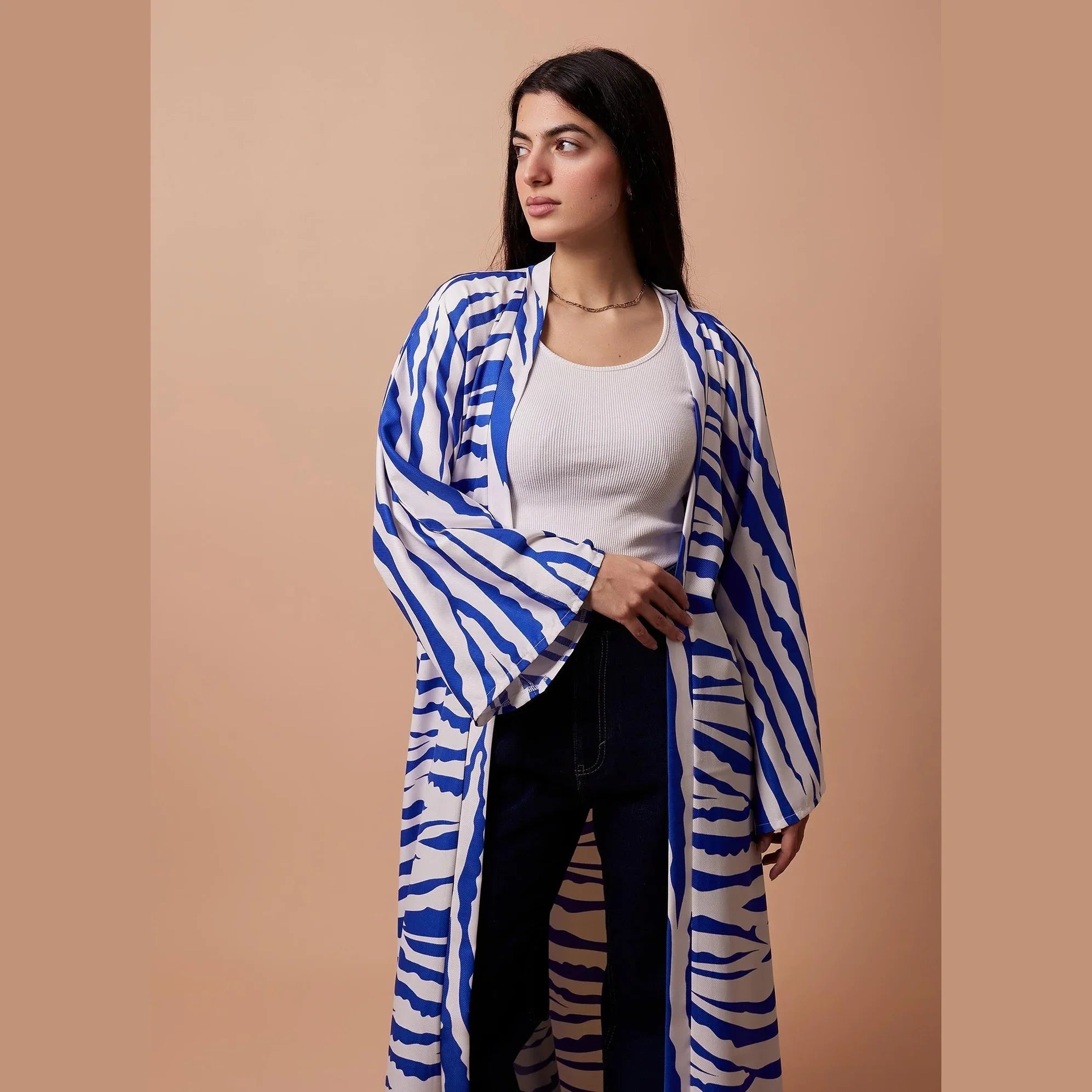 Viva - Zebra Print Kimono 6