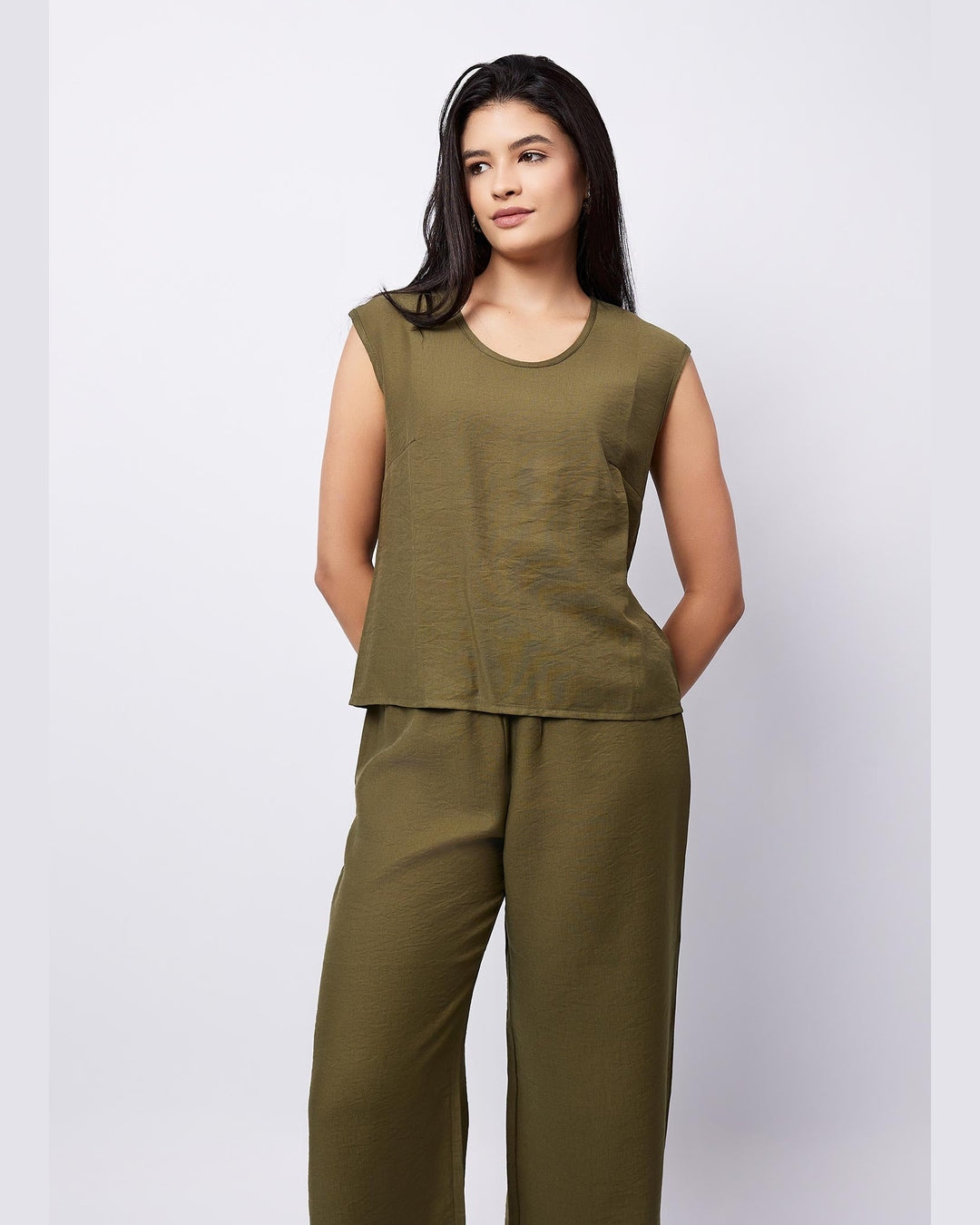 Viva - Linen Set Top & Wide Pants 2