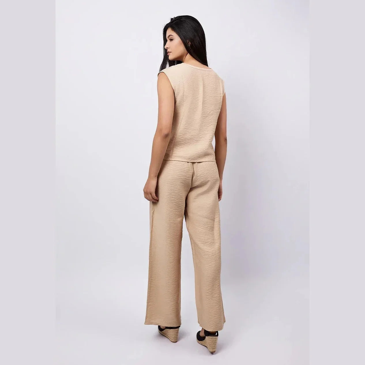 Viva - Linen Set Top & Wide Pants 7