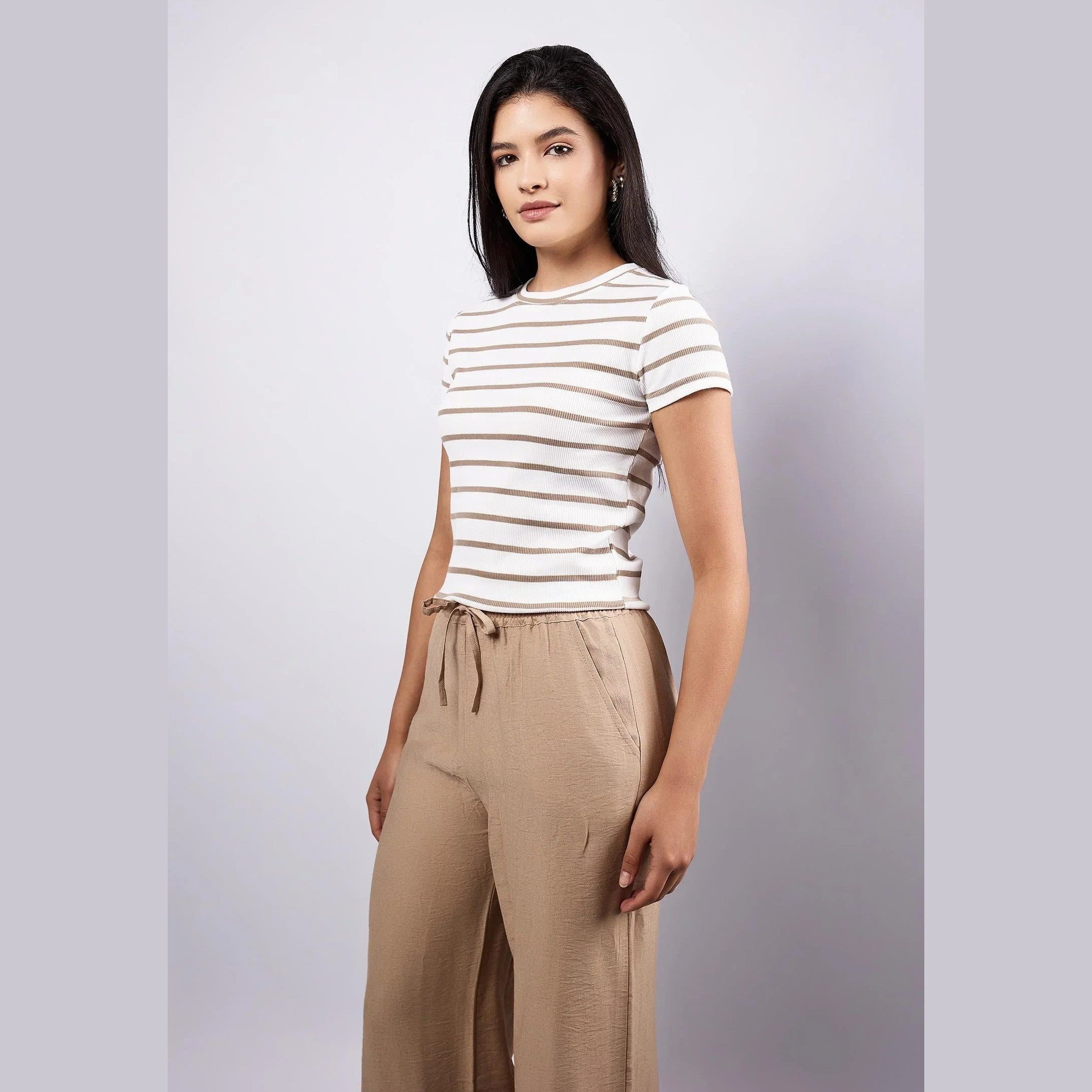 Viva - Striped Basic Top 7