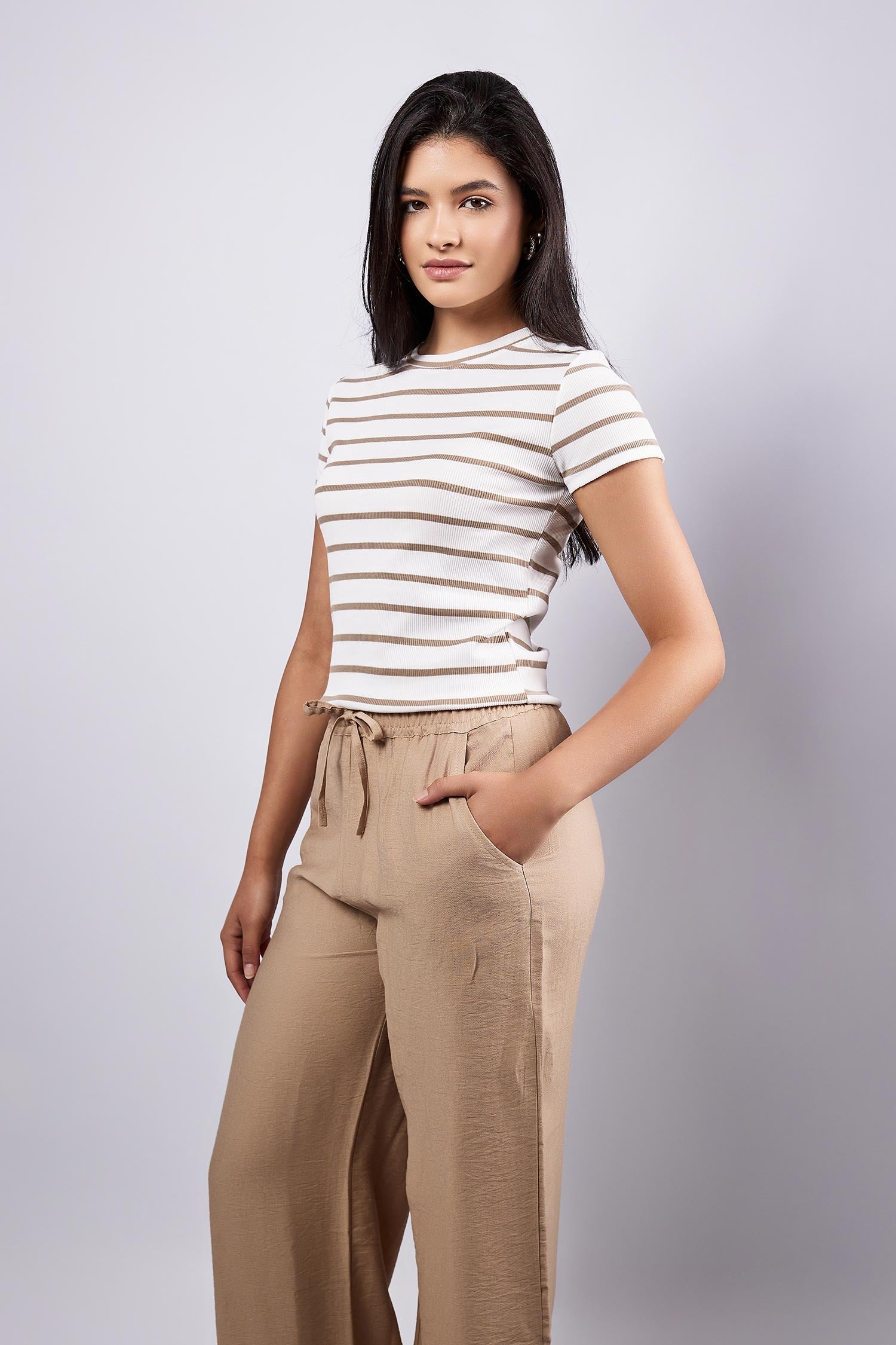 Viva - Striped Basic Top 5
