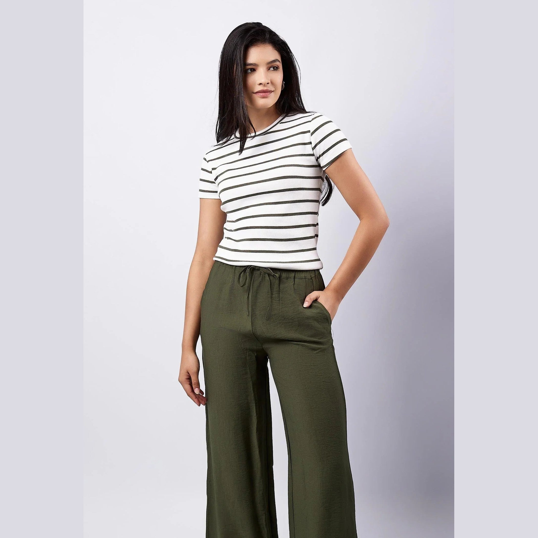 Viva - Striped Basic Top 4