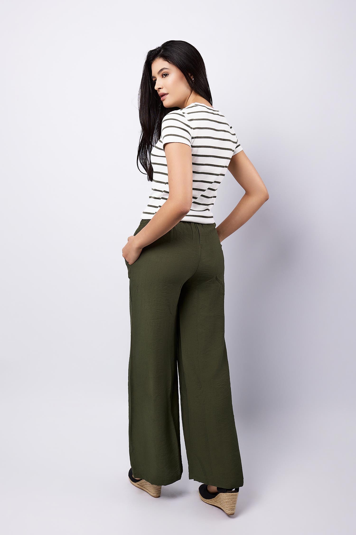 Viva - Striped Basic Top 1