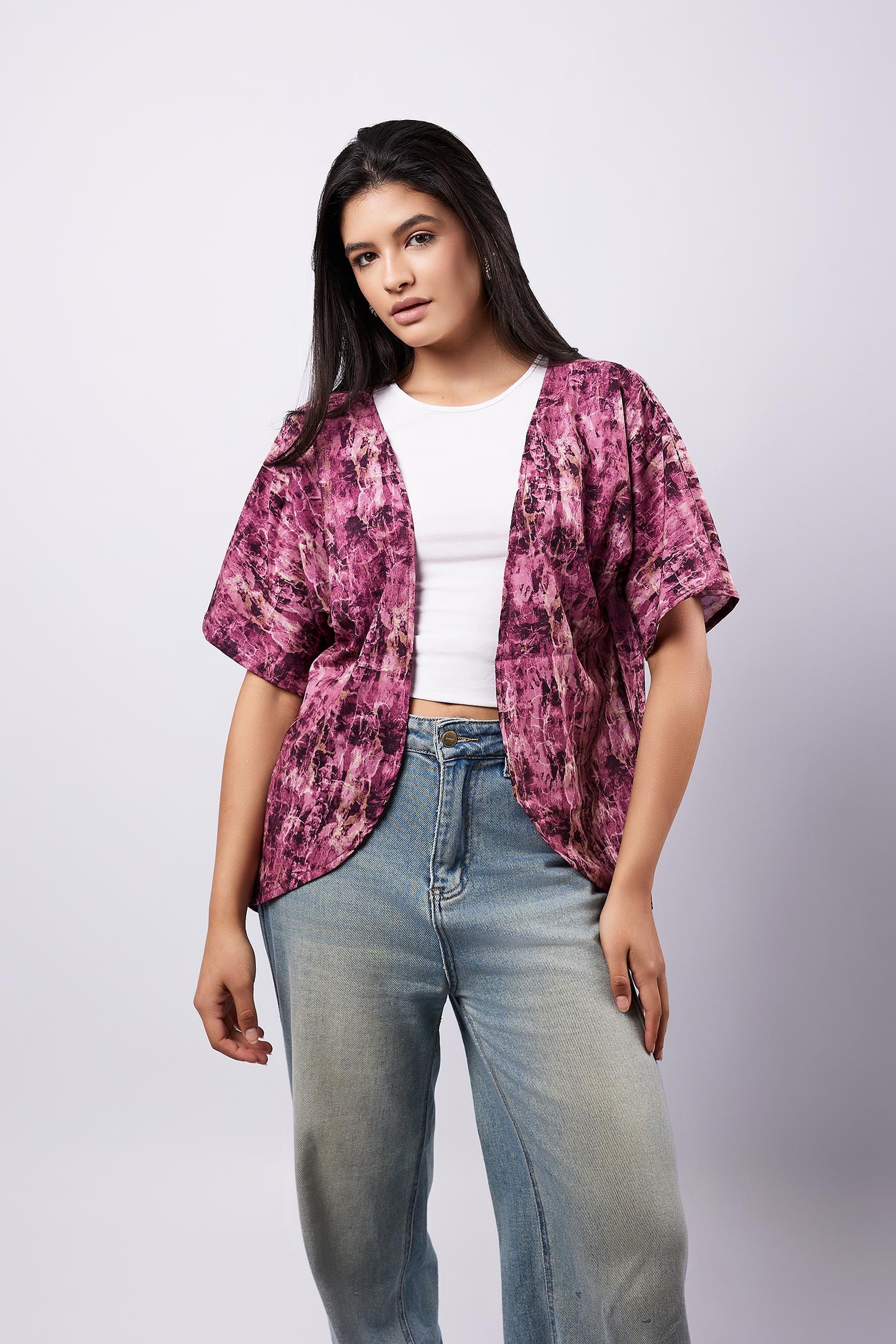 Viva - Printed Cardigan 1