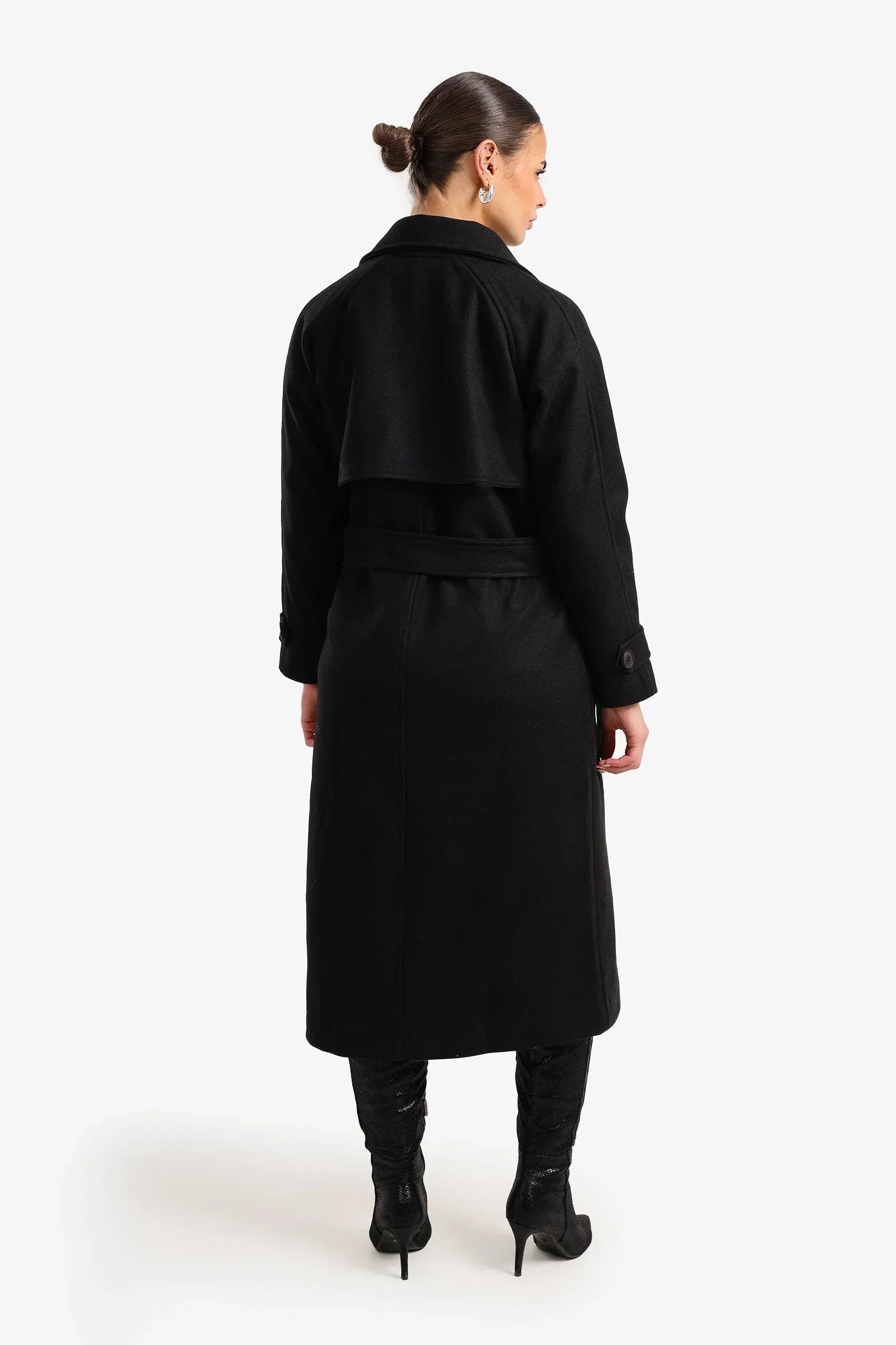 Clue - Double Breasted Wool Coat 5