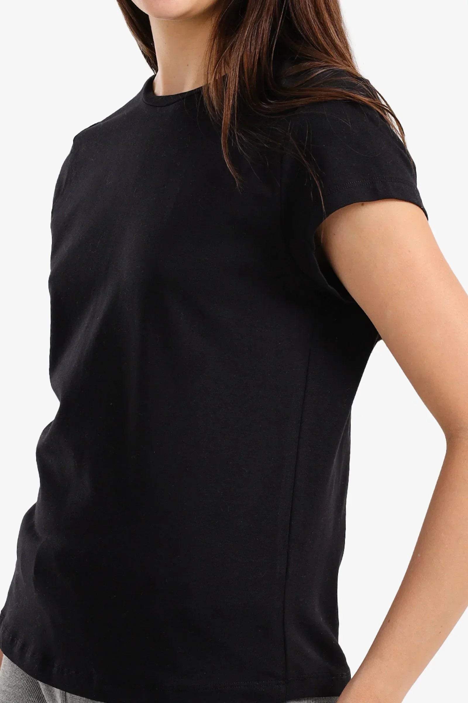 Carina - Classic Crew Neck Top 8