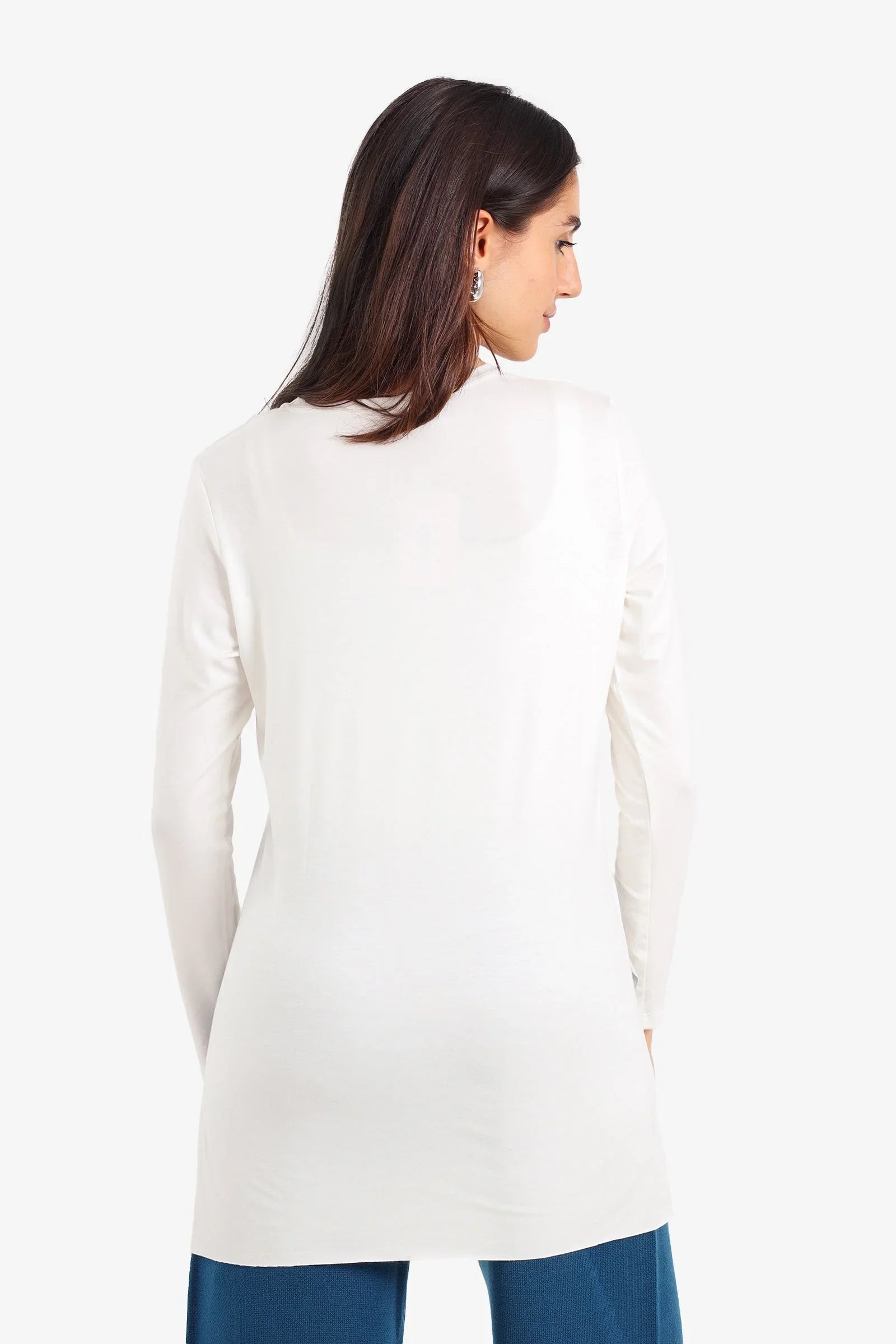 Carina - Relaxed Crew Neck T-Shirt 11