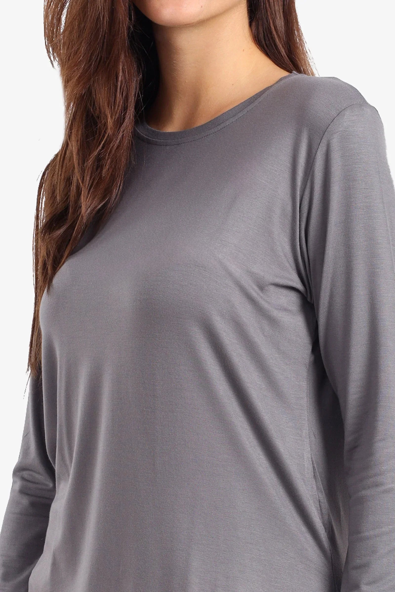Carina - Relaxed Crew Neck T-Shirt 8