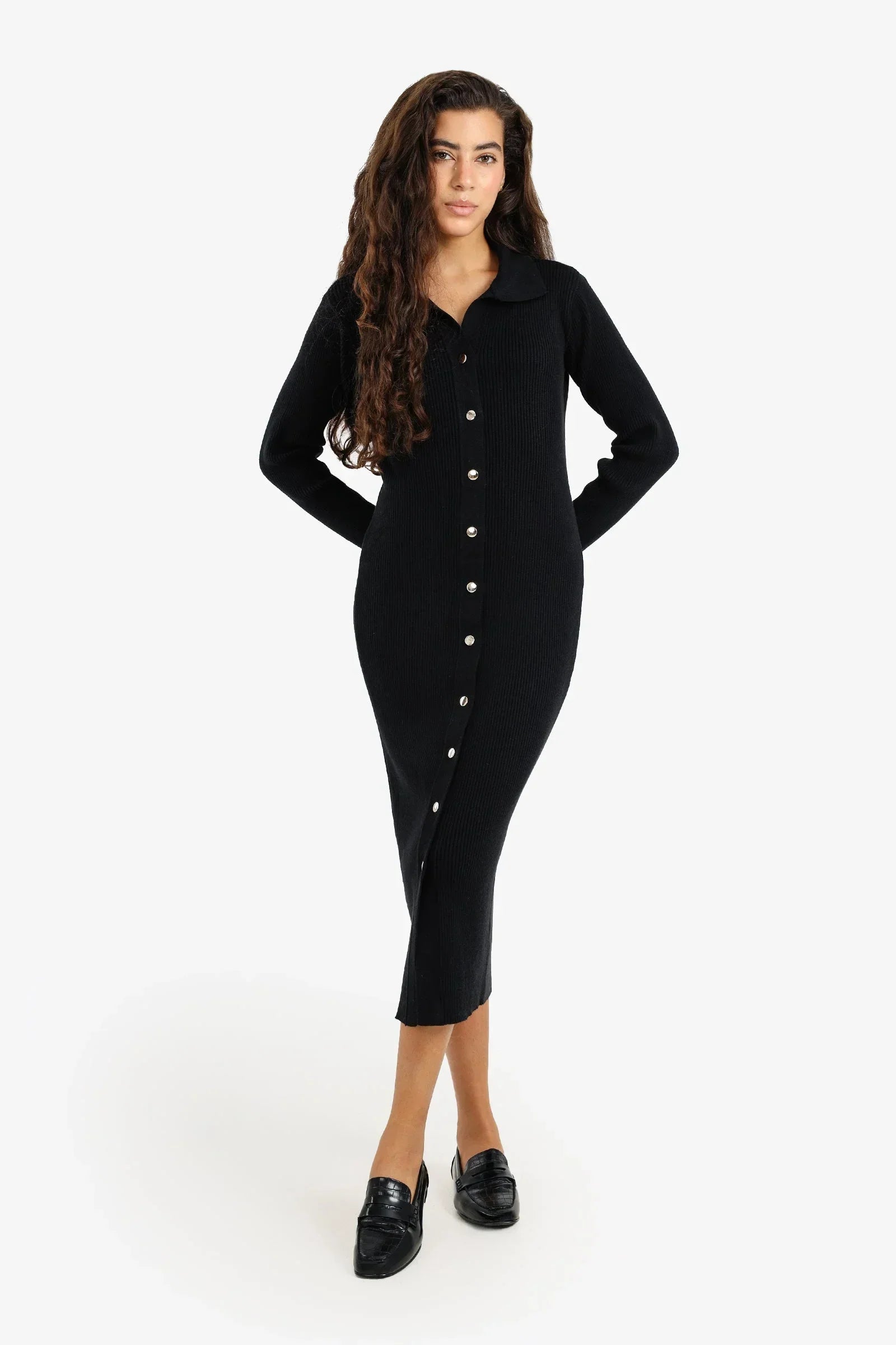 Clue - Button-Down Midi Dress 2