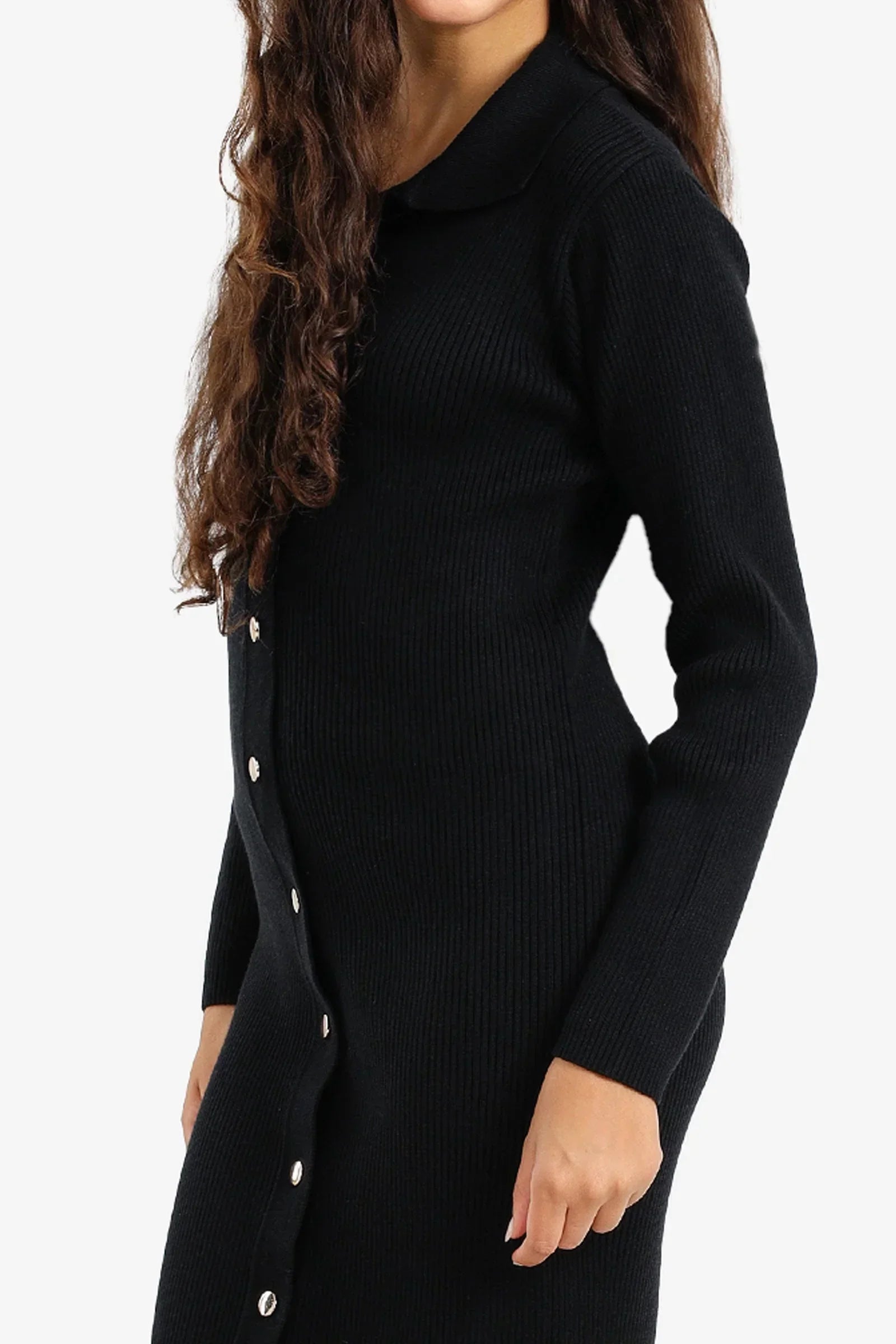 Clue - Button-Down Midi Dress 5