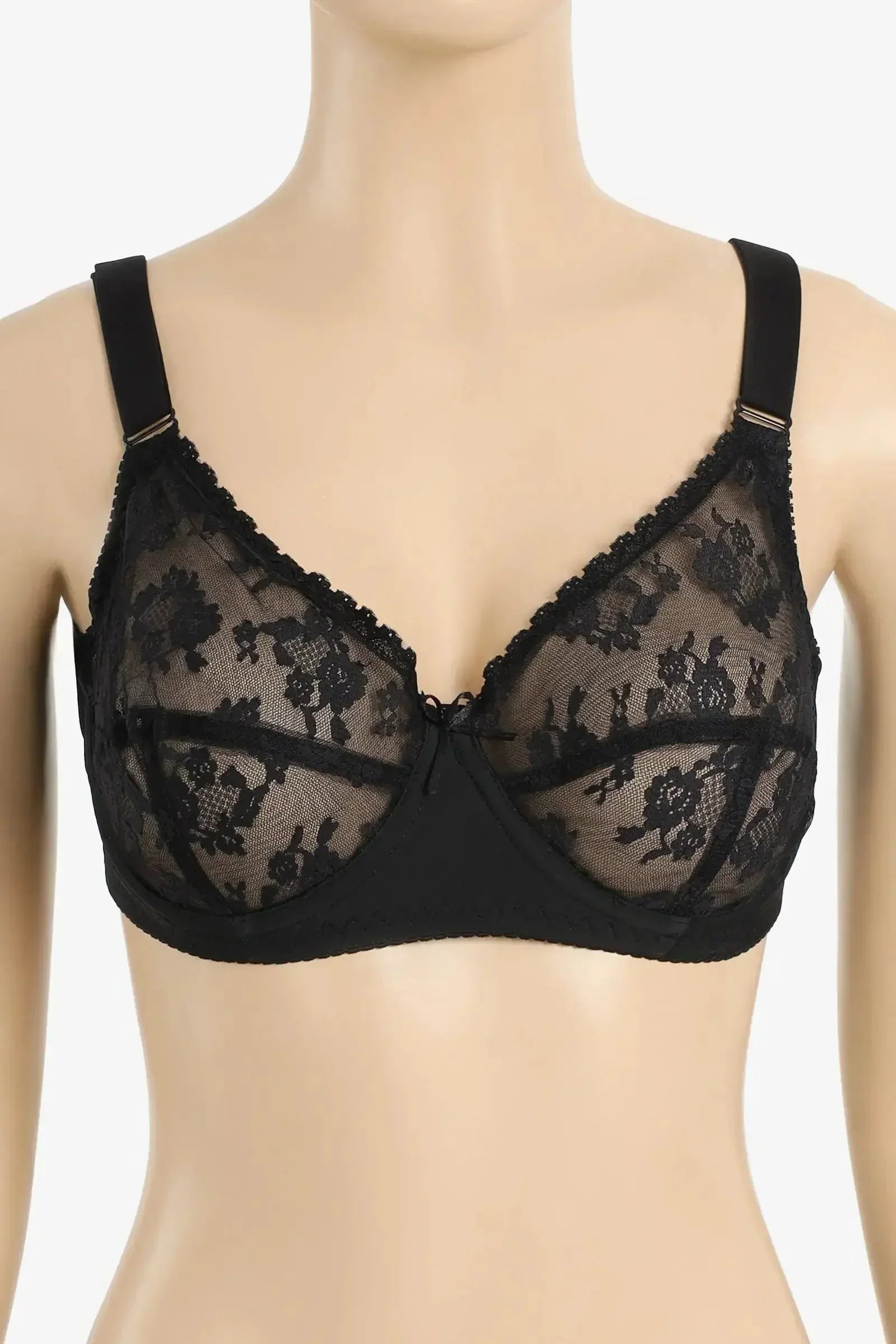 Carina - Lace Detailed Minimizer Bra 7